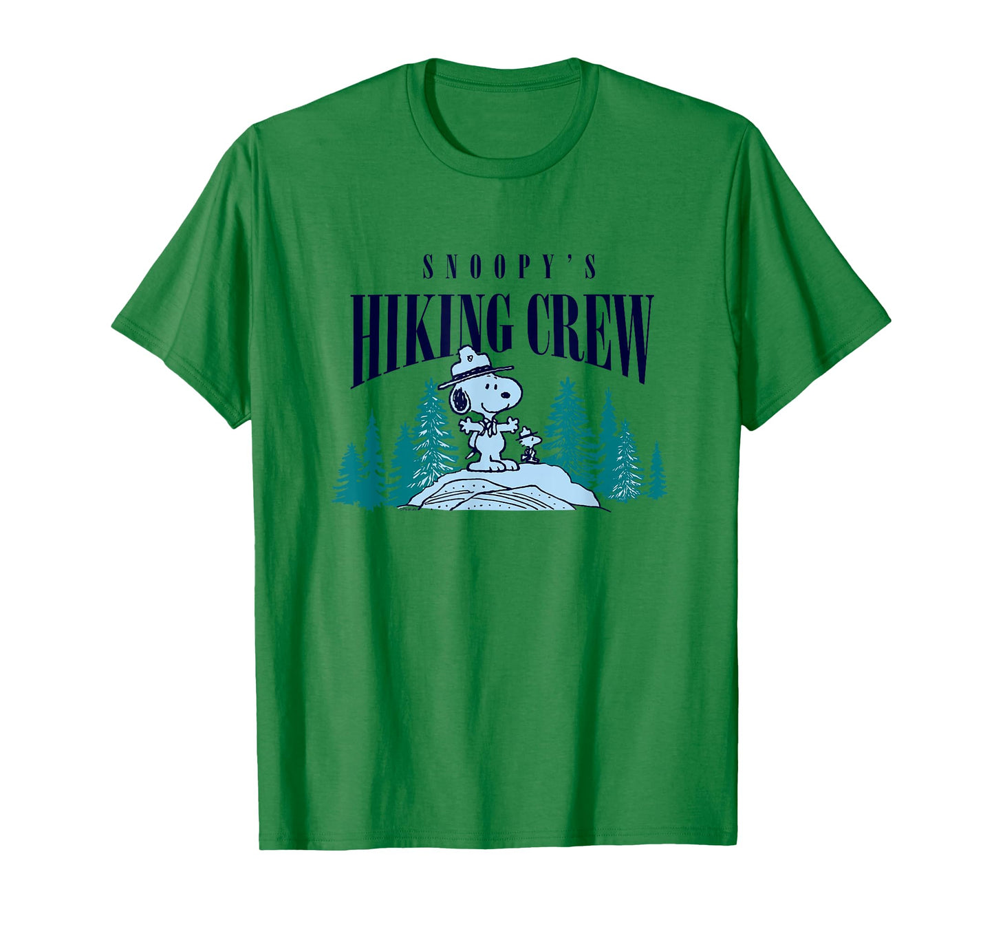 Peanuts - Snoopy Hiking Crew T-Shirt