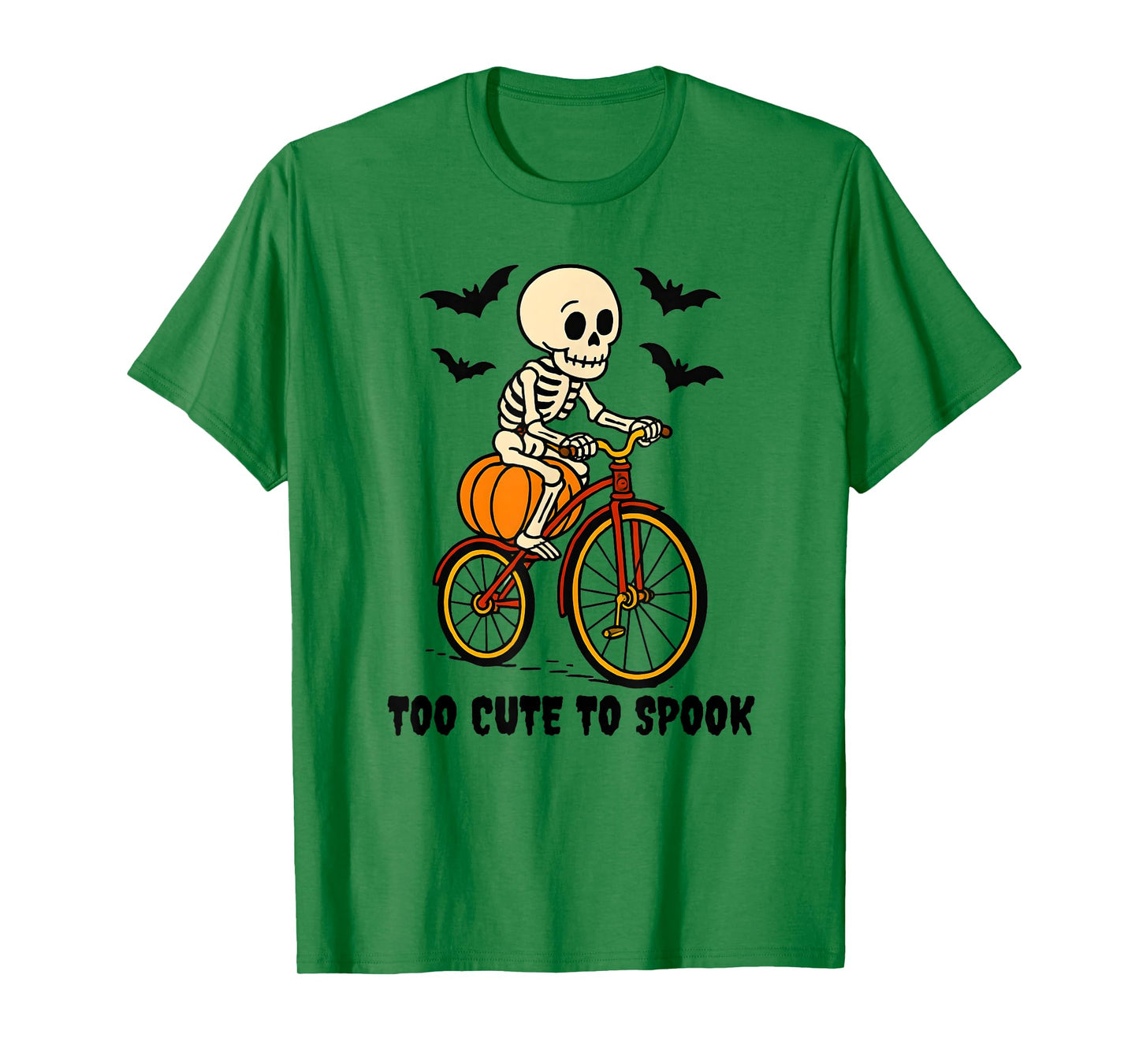 Too Cute to Spook Kids Halloween T-Shirt