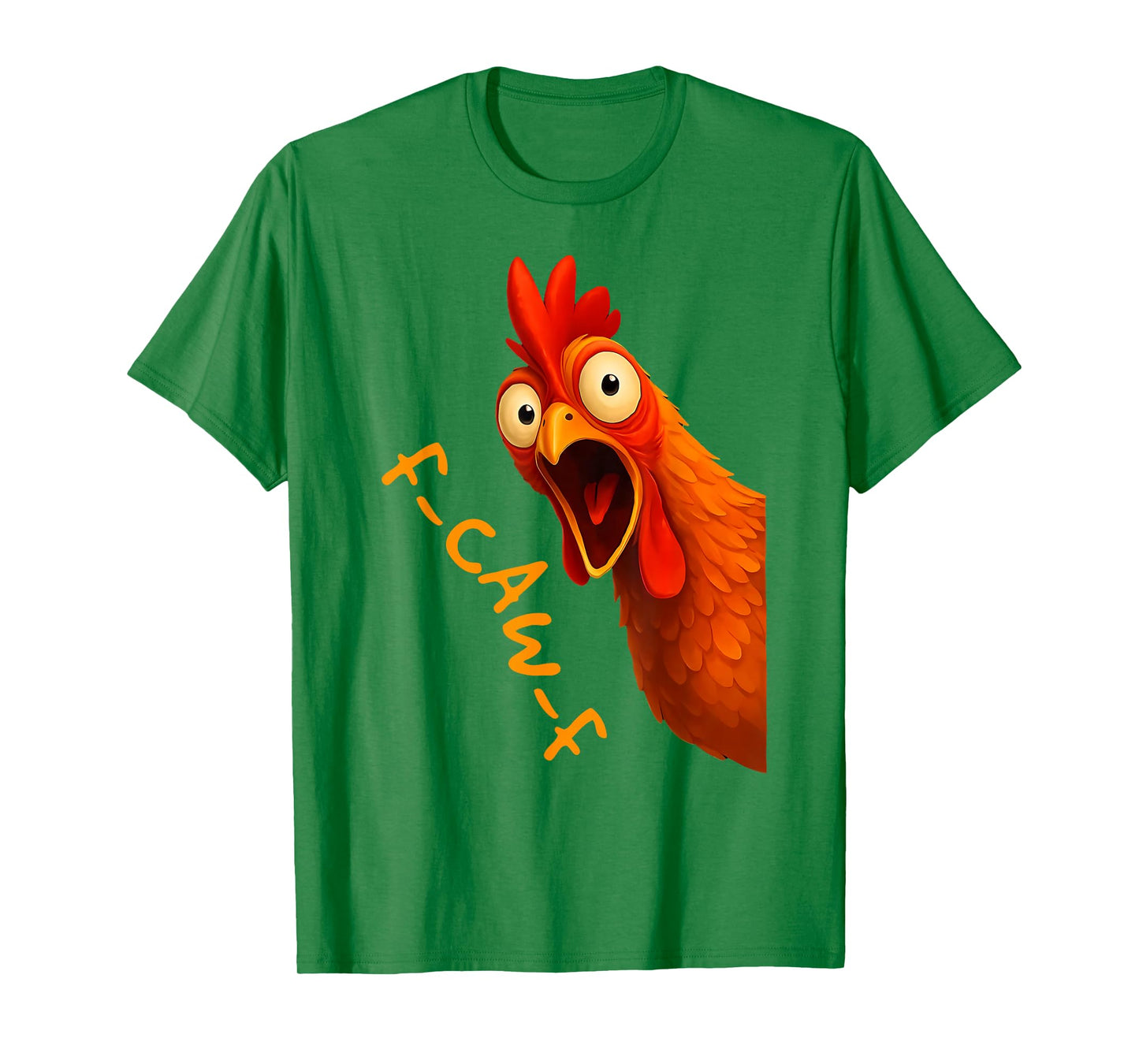 Funny F-Caw-F Chicken FCAWF Rooster Halloween Bird Crow T-Shirt
