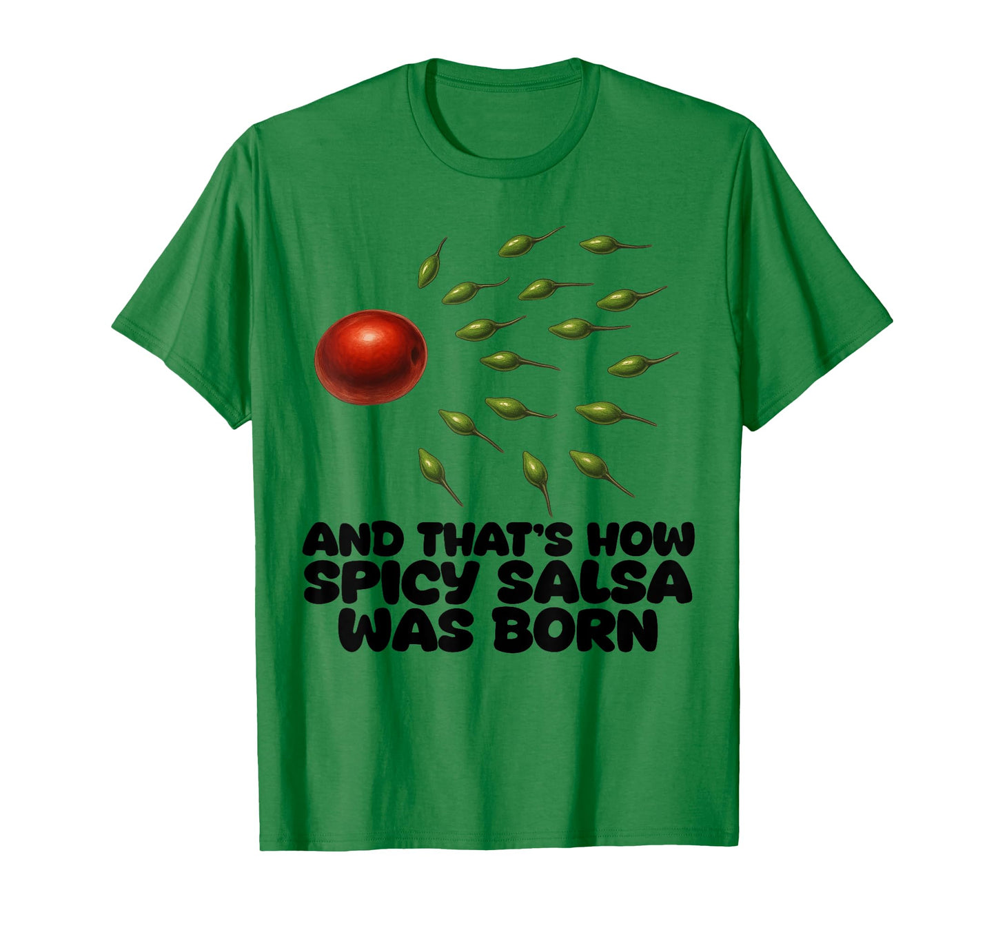Guac How It was Born Avocado Salsa Spicy Humor T-Shirt