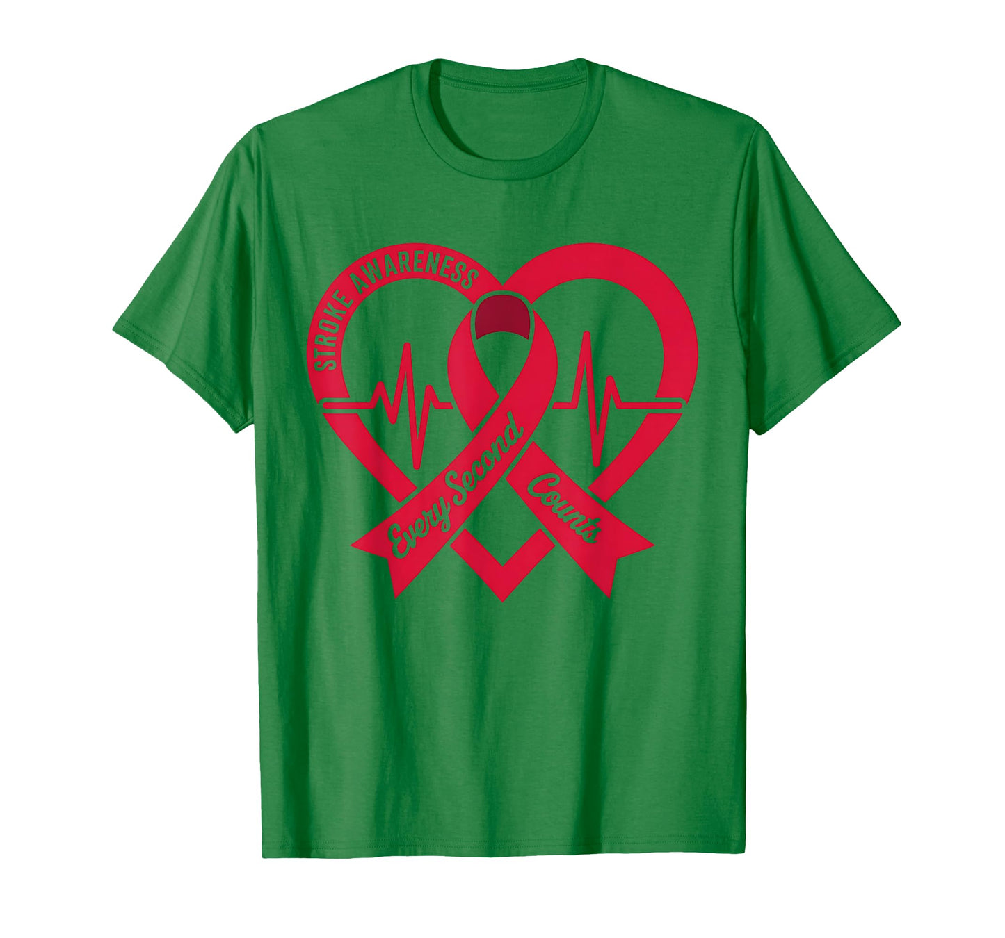 Stroke Awareness Heart Stroke Survivor Warrior Brain Attack T-Shirt