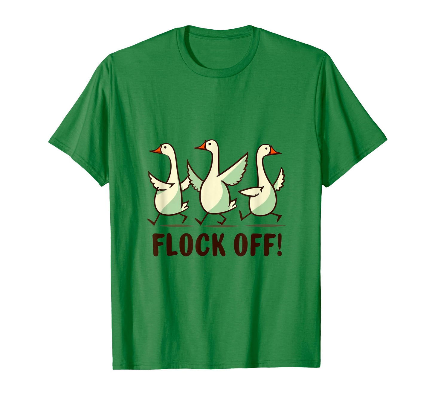 Flock off | funny | duck-meme | bird | flight | fly T-Shirt