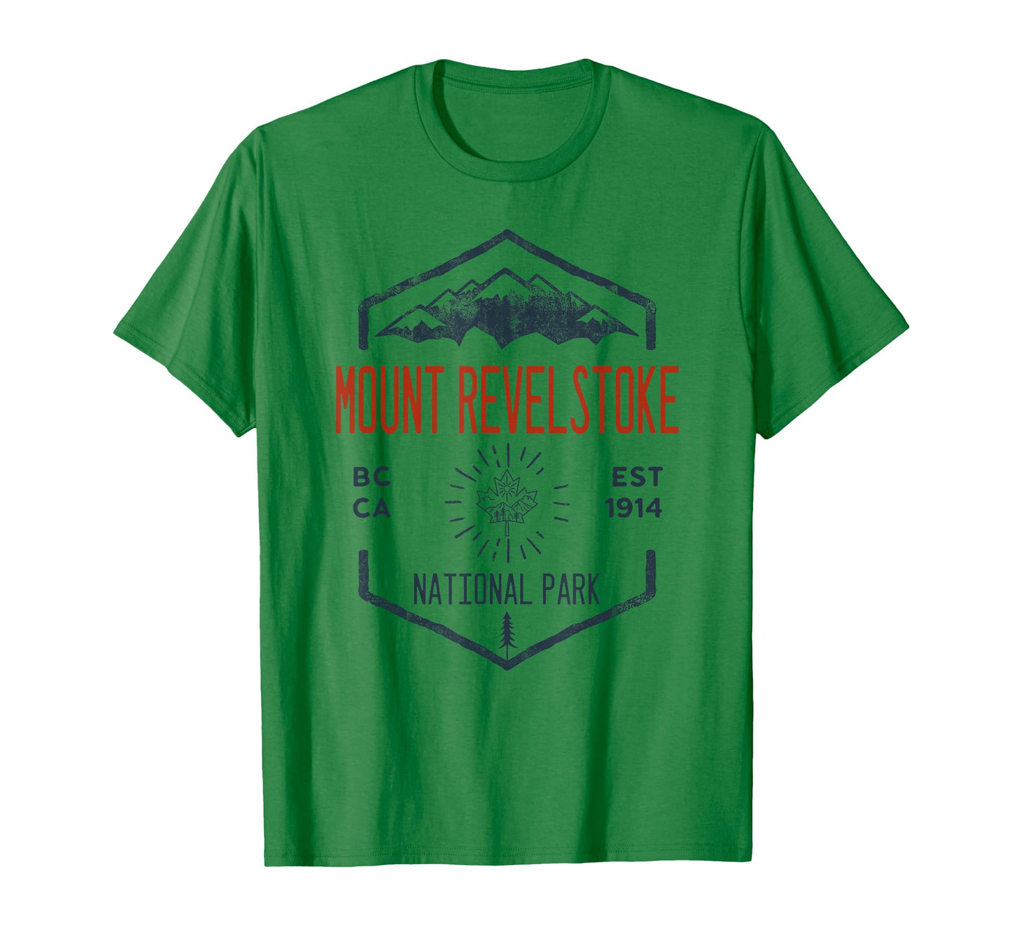 Mount Revelstoke National Park Canada Vintage T-Shirt