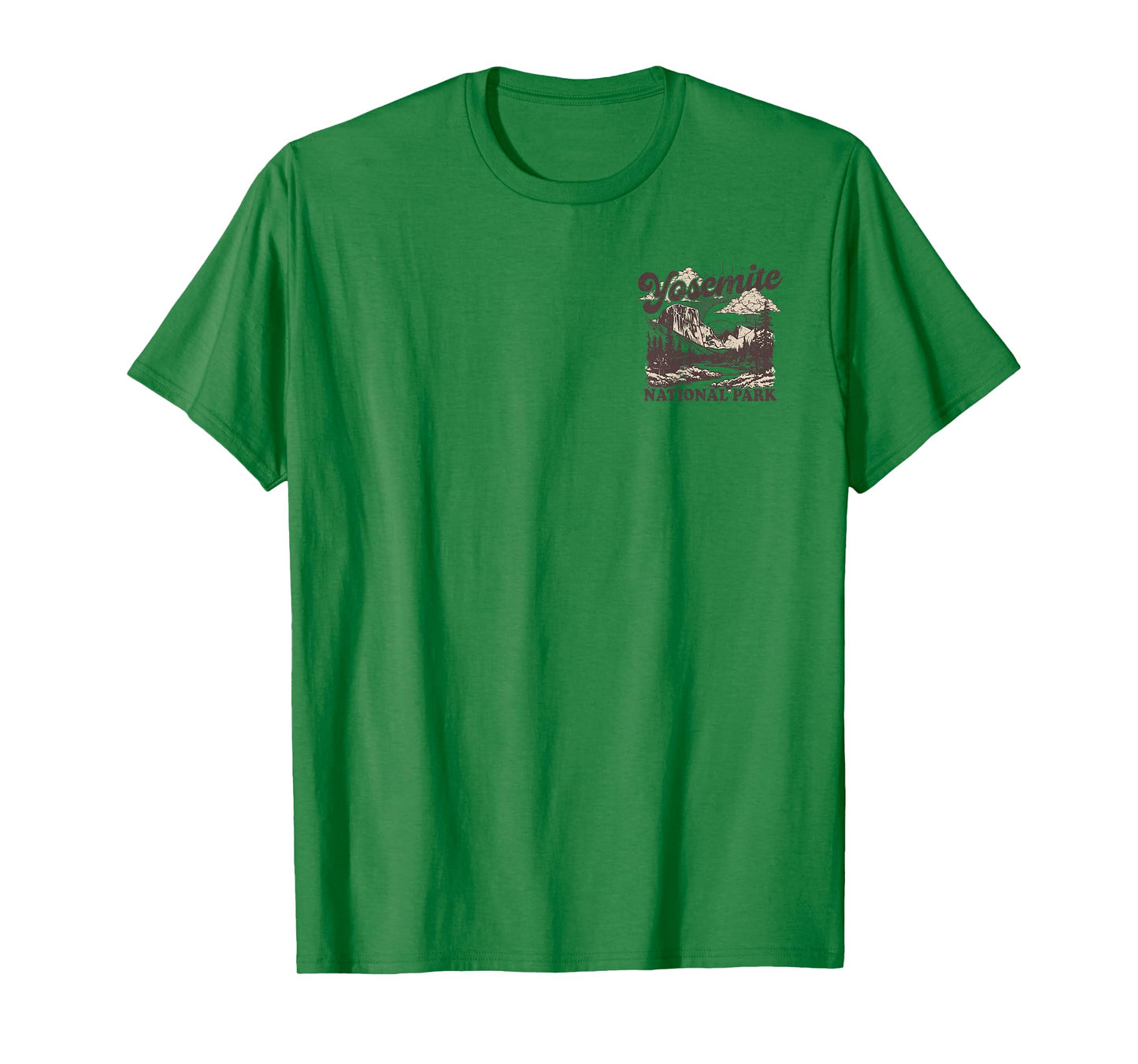 Yosemite National Park Front and Back T-Shirt