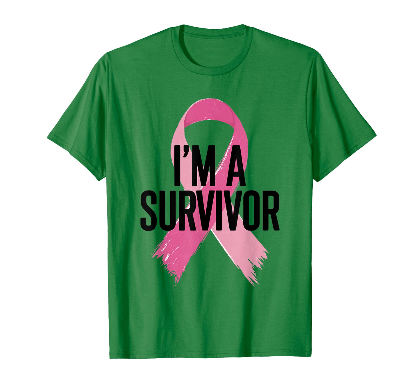 Survivor Pink Ribbon Breast Cancer Awareness T-Shirt