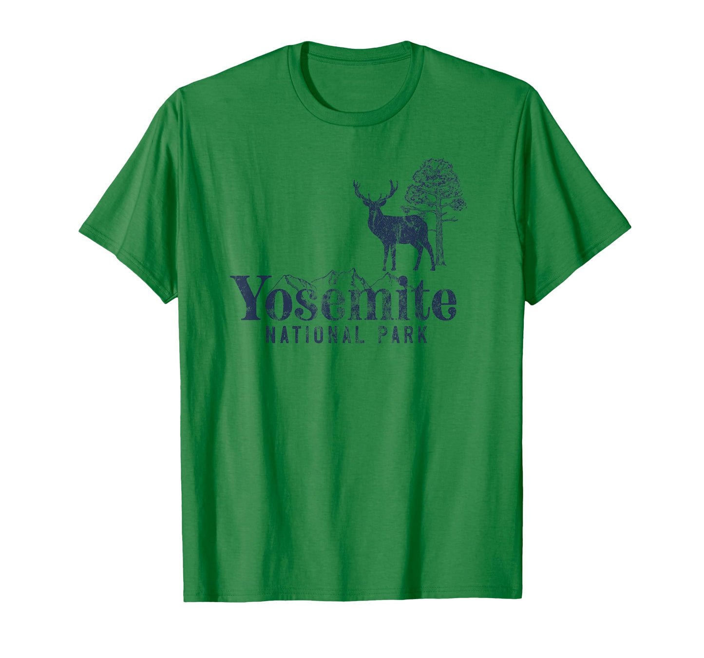 Yosemite National Park Retro Style Vintage - California T-Shirt