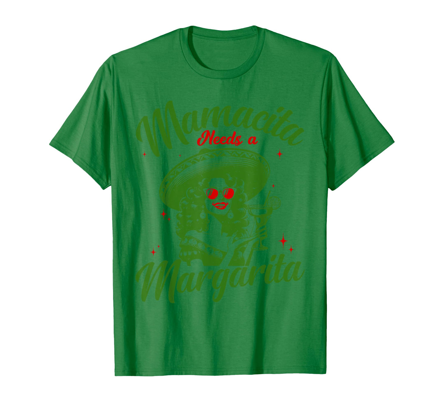 Mamacita Needs A Margarita Cinco de Mayo Funny Womens T-Shirt