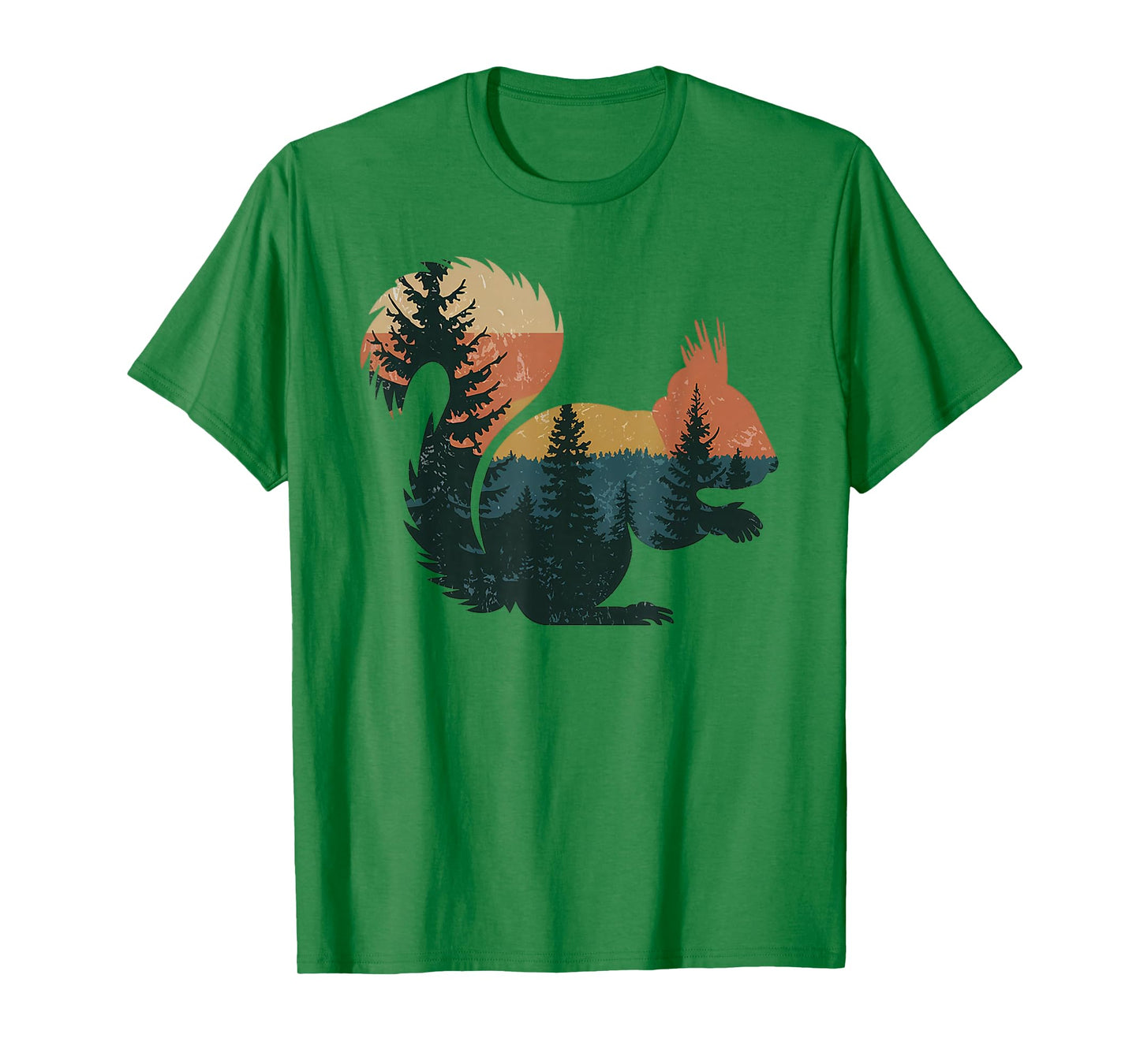 Squirrel Hunting Hiking Outdoor Camping Forest Men Women T-Shirt