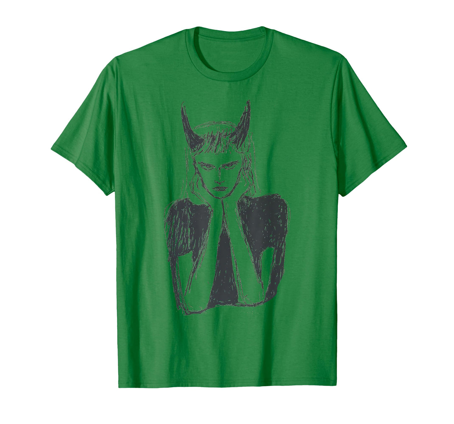 Girl Devil Women's Black T-Shirt