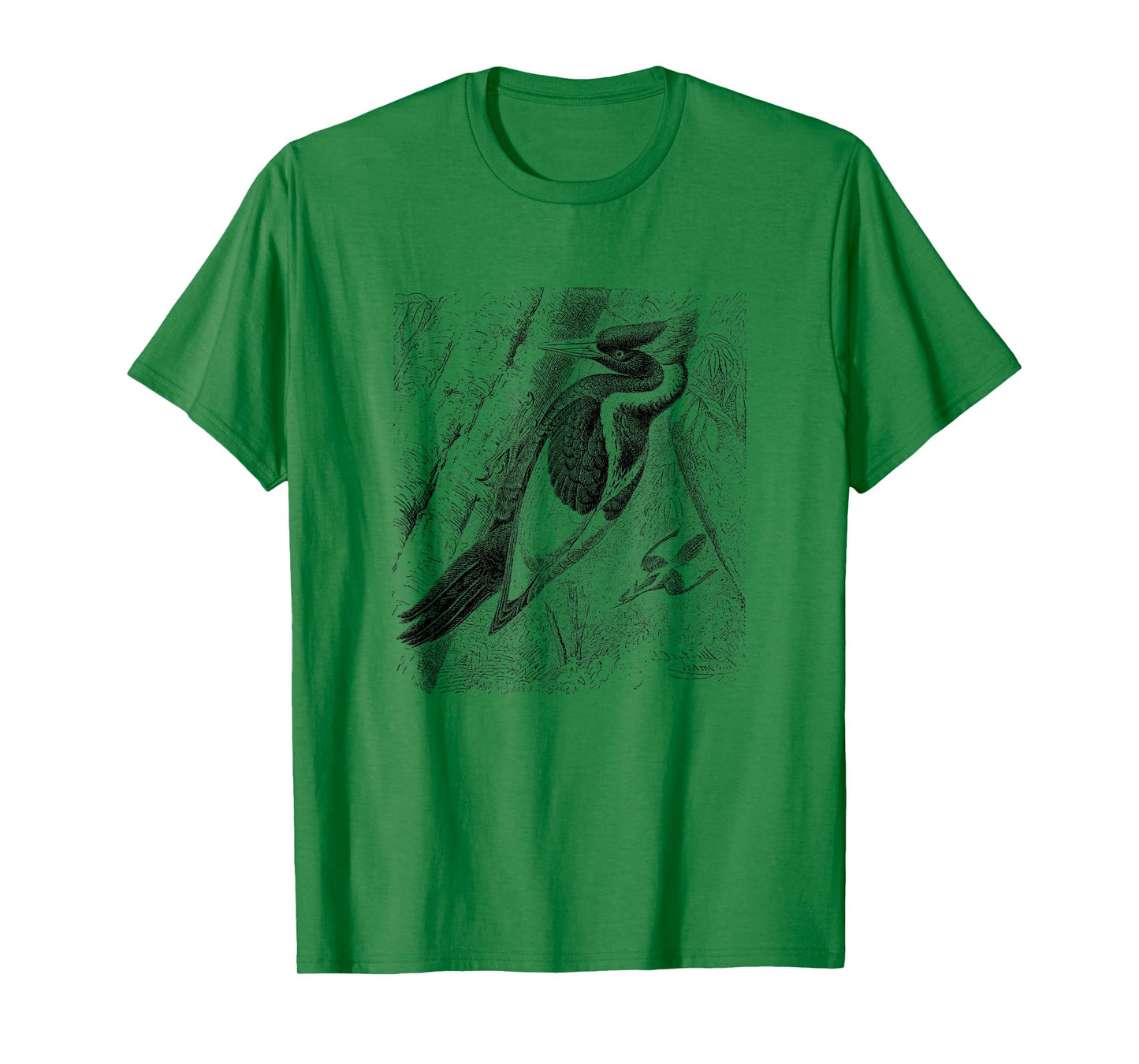 Ivory Billed Woodpecker Print T-Shirt T-Shirt