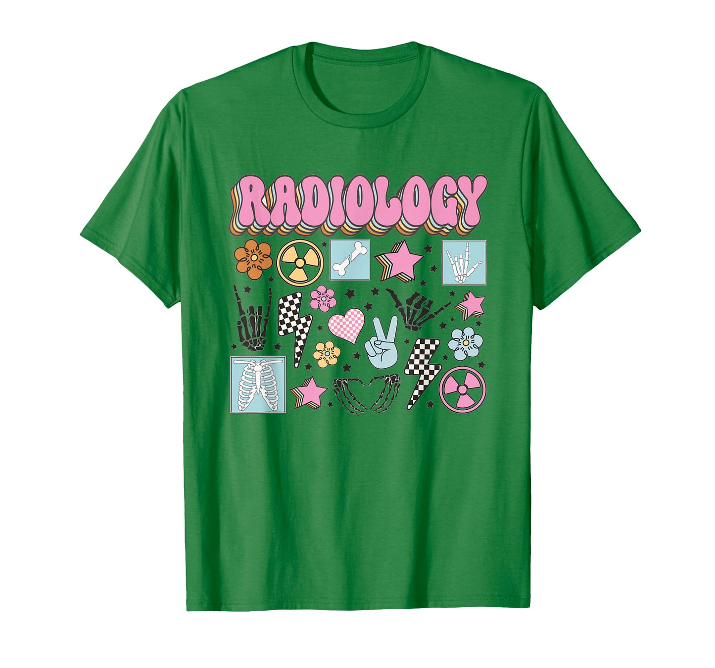 Women Retro Radiology Nurse RAD Tech CT MRI Tech Graduation T-Shirt