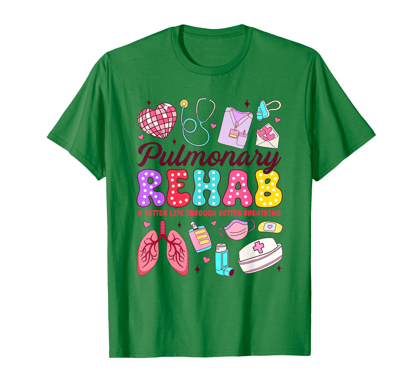 Respiratory Therapist Pulmonary Rehab Rehabilitation RT T-Shirt