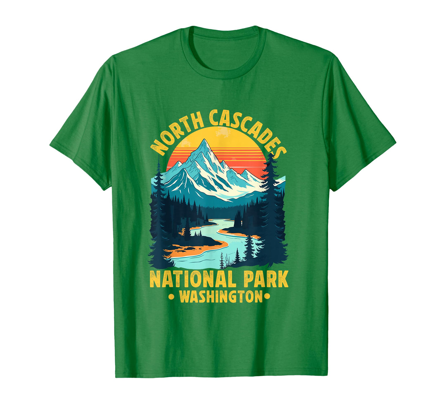 North Cascades National Park Washington Souvenir T-Shirt