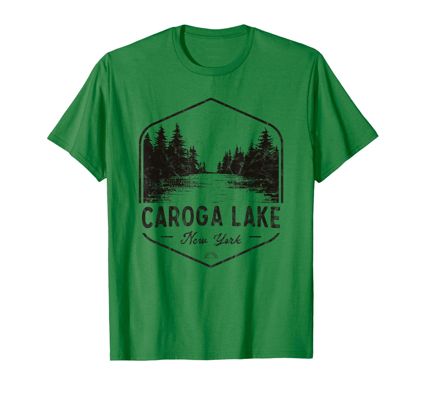 Caroga Lake New York Outdoors Vintage T-Shirt