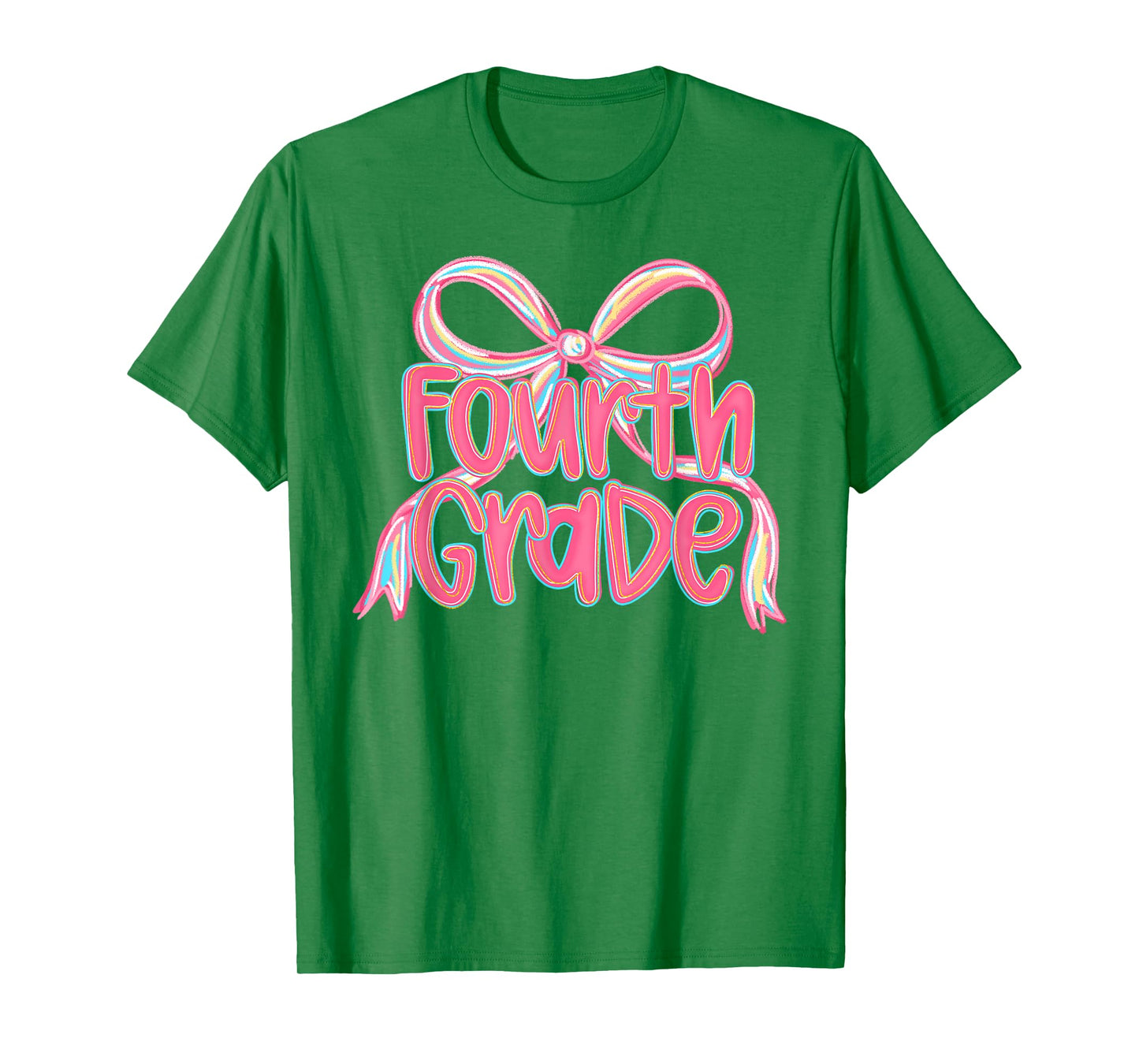 Preppy Fourth Grade Back To School 4th Grade Teachers Girls T-Shirt