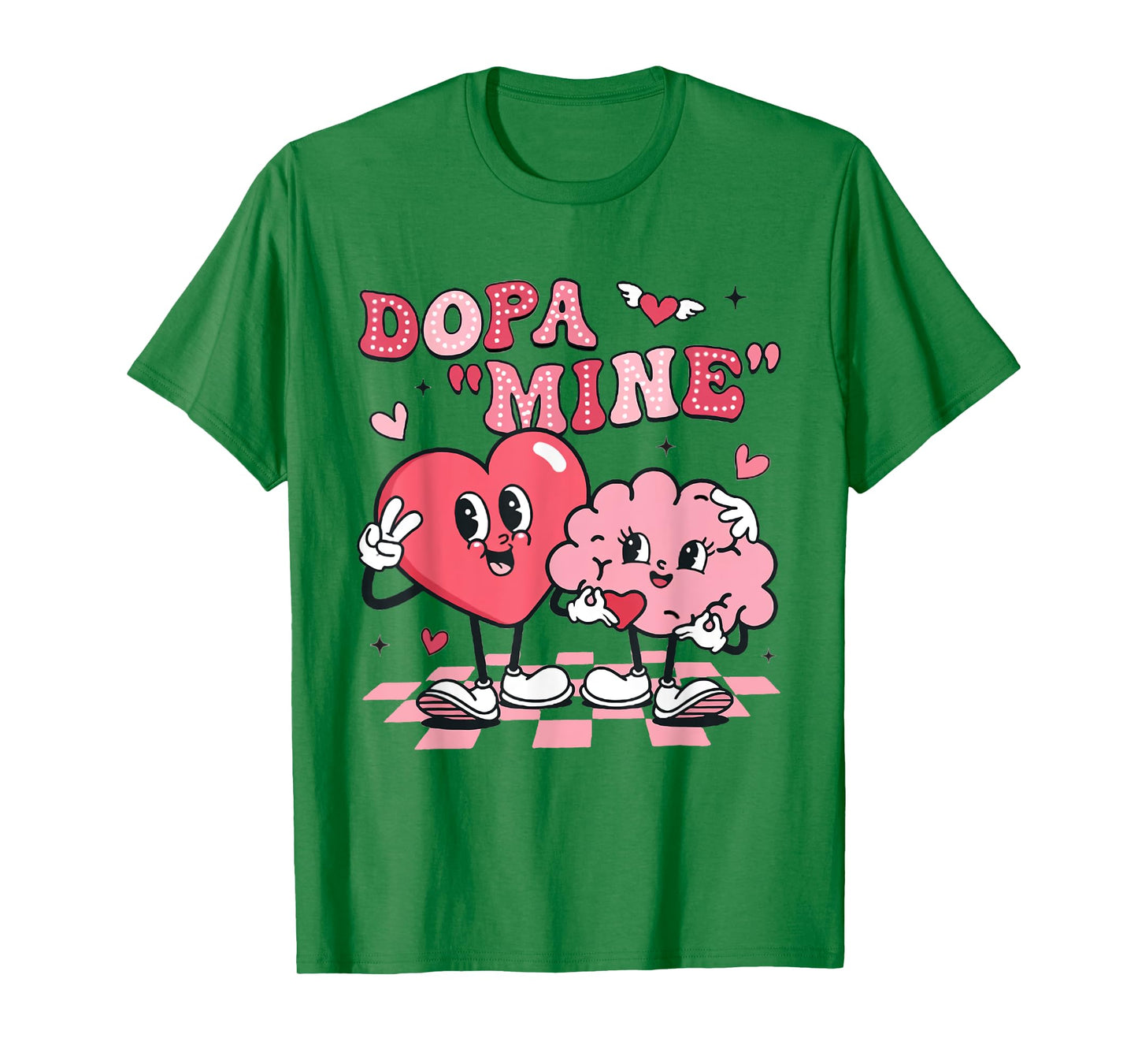 Neuro Nurse Valentine's Day Brain Nurse Neuroscience Nurse T-Shirt