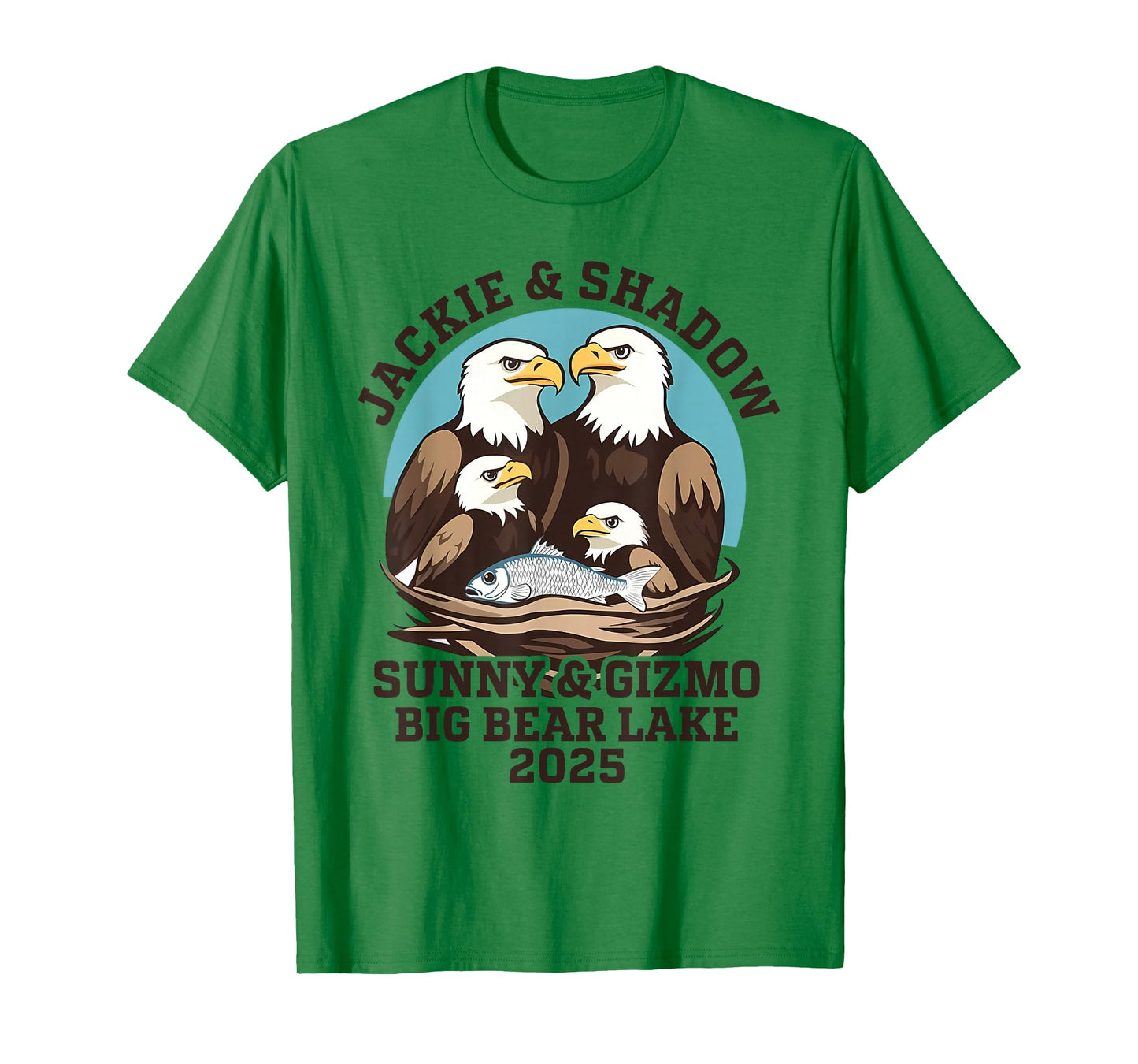 Jackie And Shadow Sunny And Gizmo Big Bear Lake 2025 T-Shirt