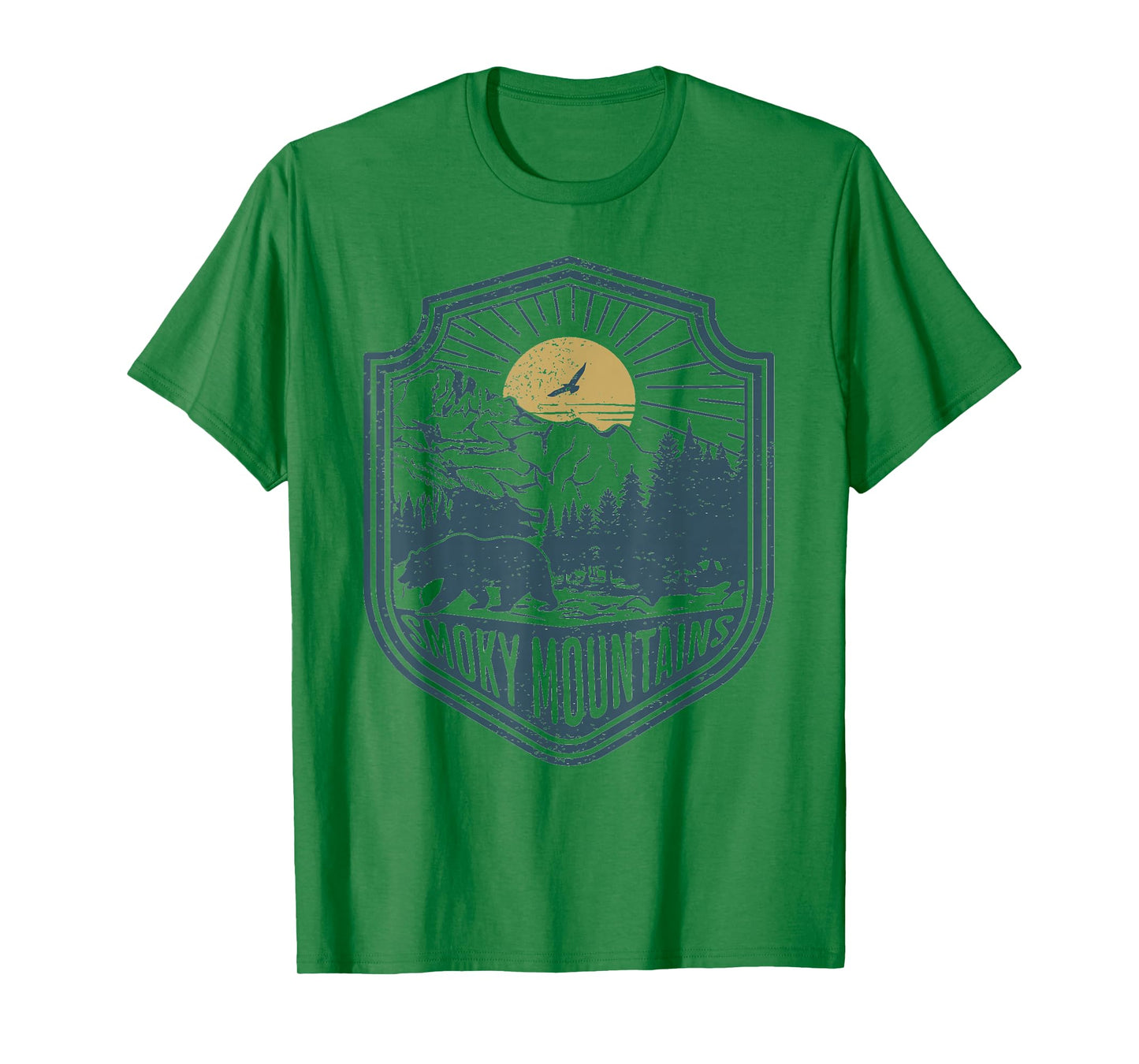 Smoky Mountains National Park Bear Nature Hiking Outdoors T-Shirt