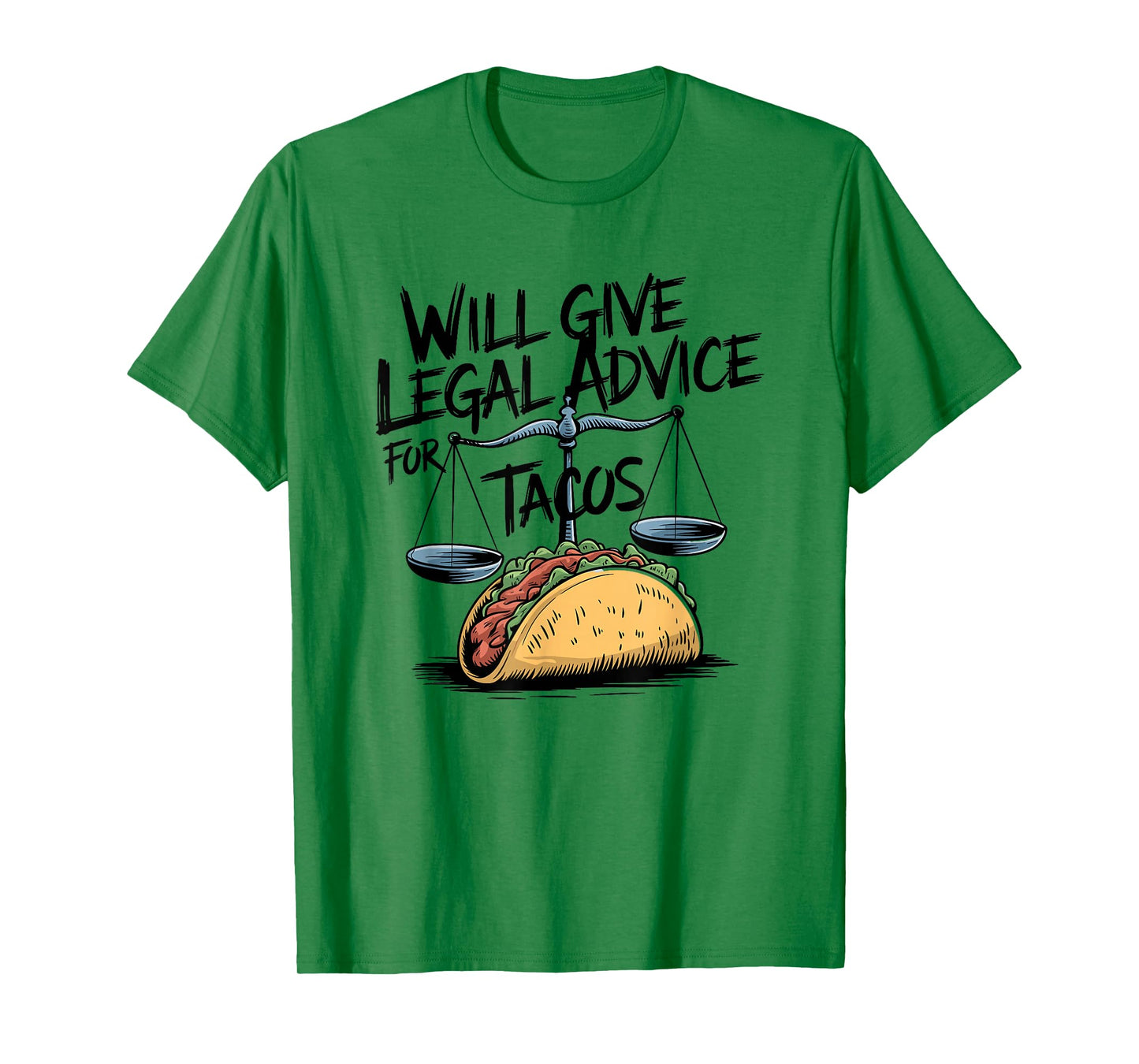 Paralegal Taco Tuesday Funny Quote T-Shirt