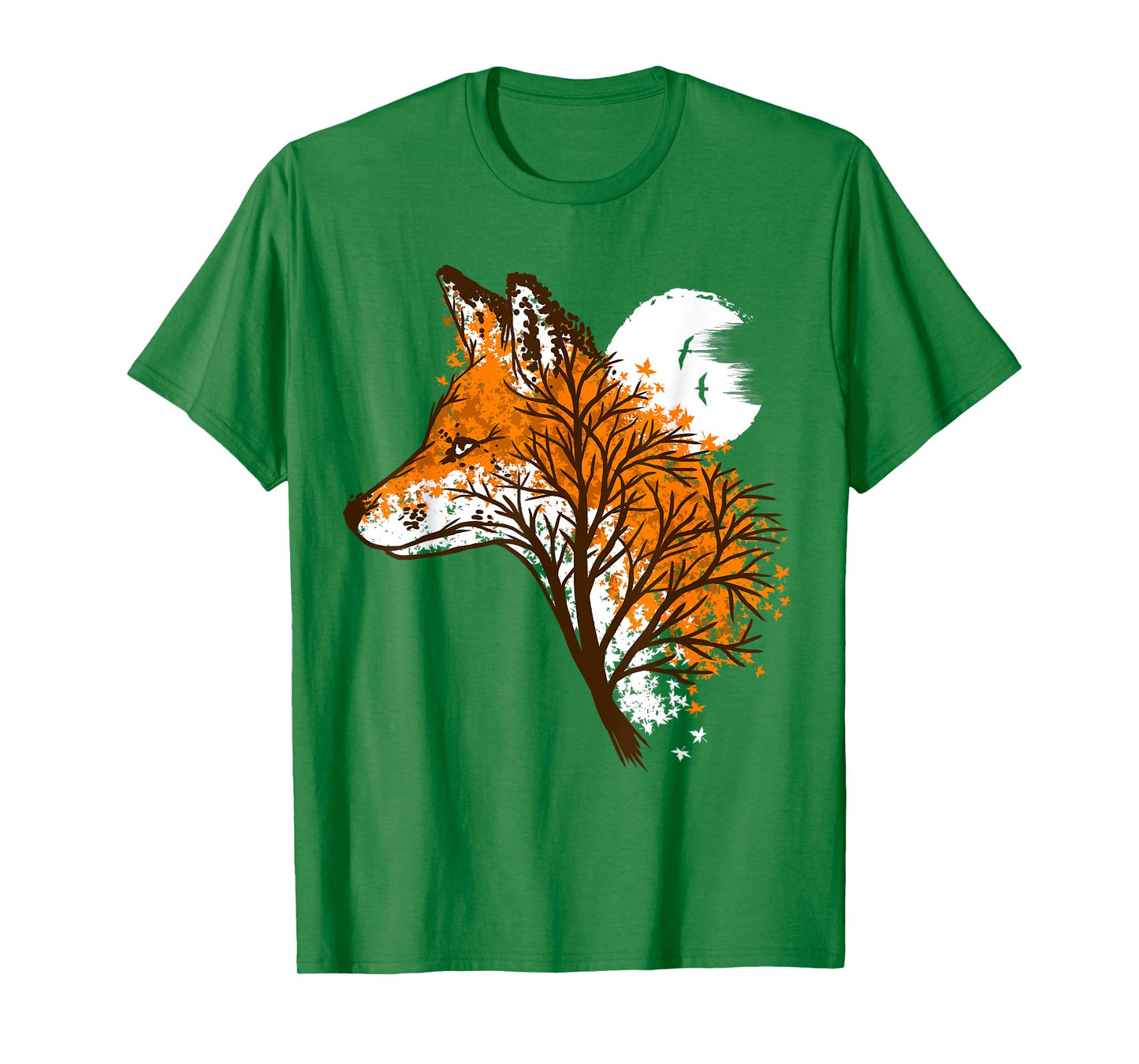 Beautiful Animal Tree Fox T-Shirt