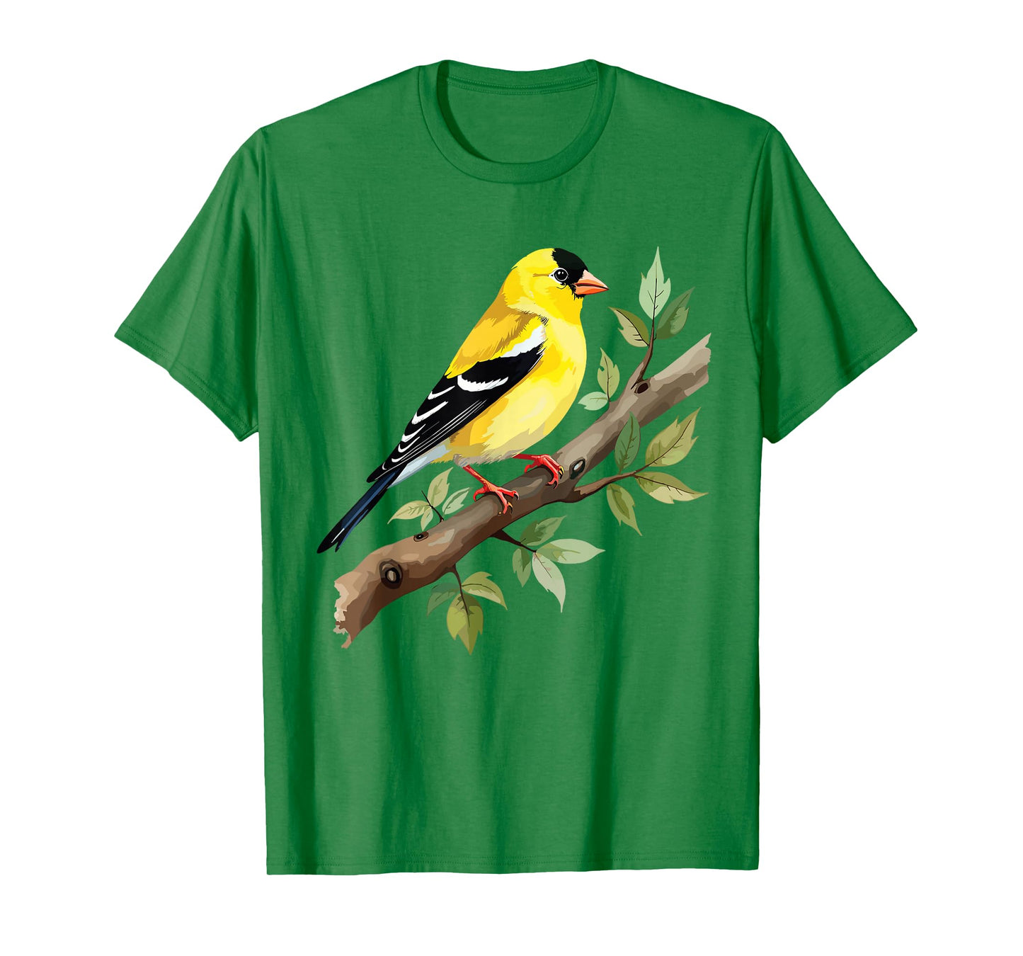 Goldfinch Perched, American Goldfinch T-Shirt