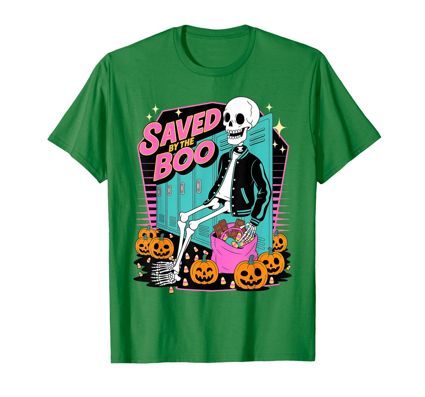 80s 90s Funny Saved by The Boo Halloween T-Shirt