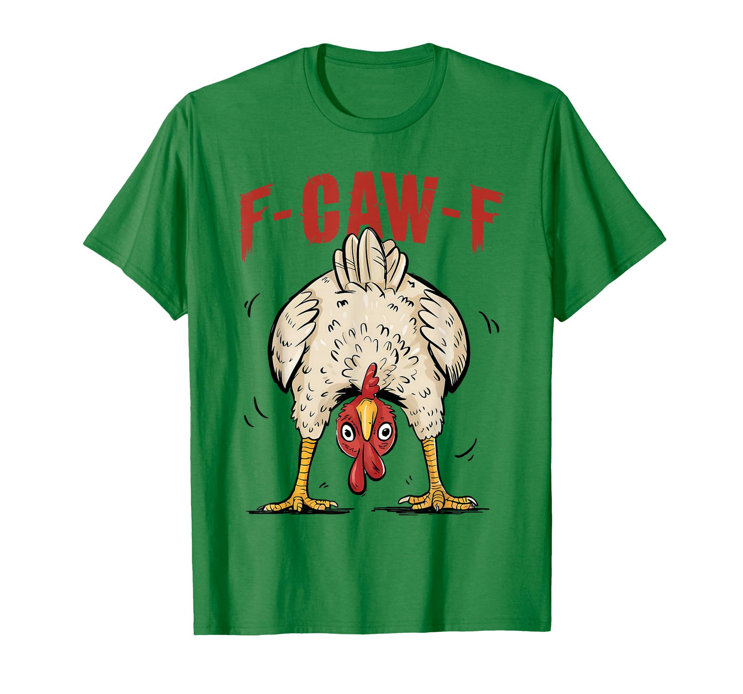 Funny F-Caw-F Chicken FCAWF Rooster Halloween Bird Crow T-Shirt