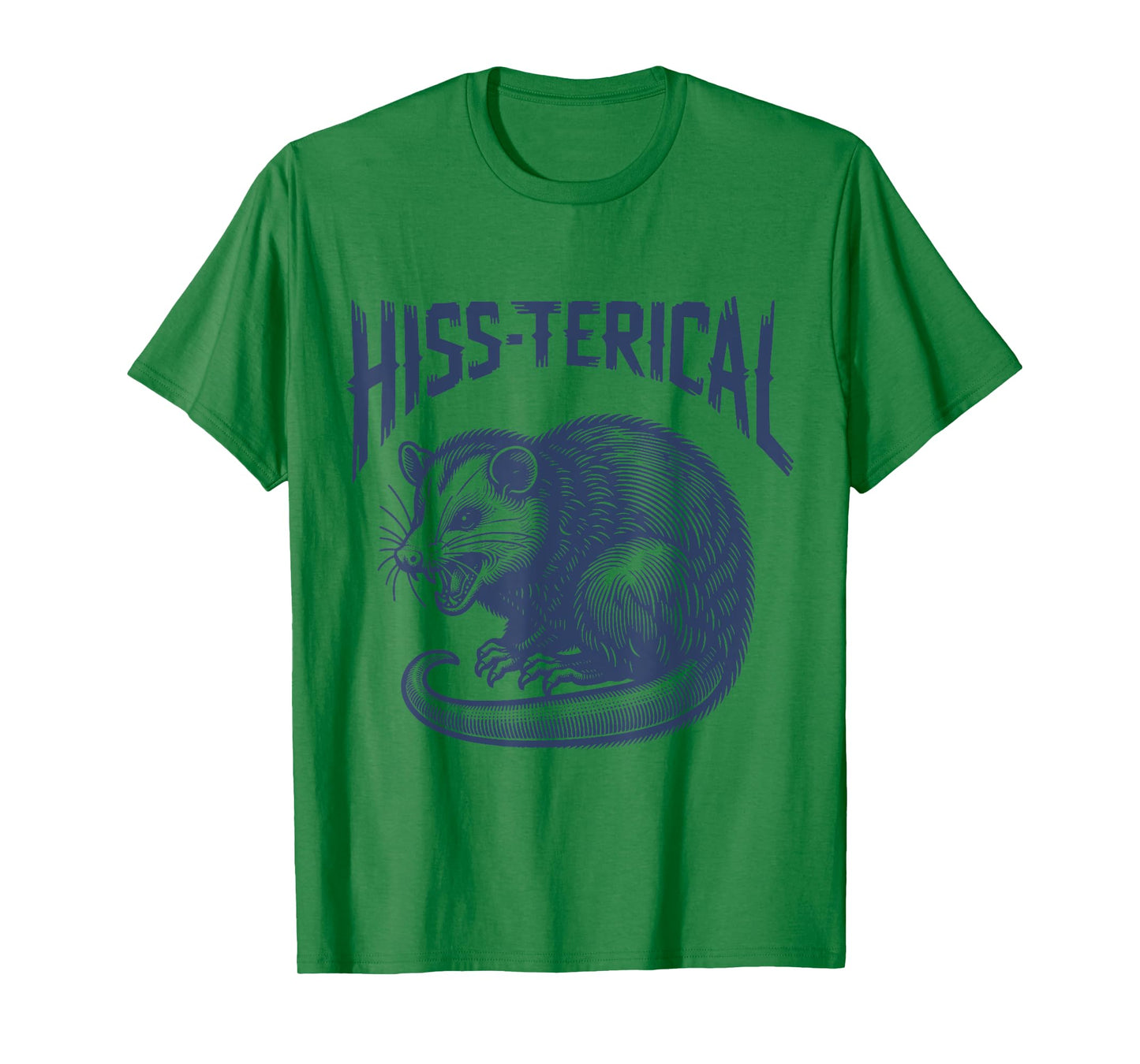 Opossum Funny Hiss-terical Meme Possum Graphic T-Shirt
