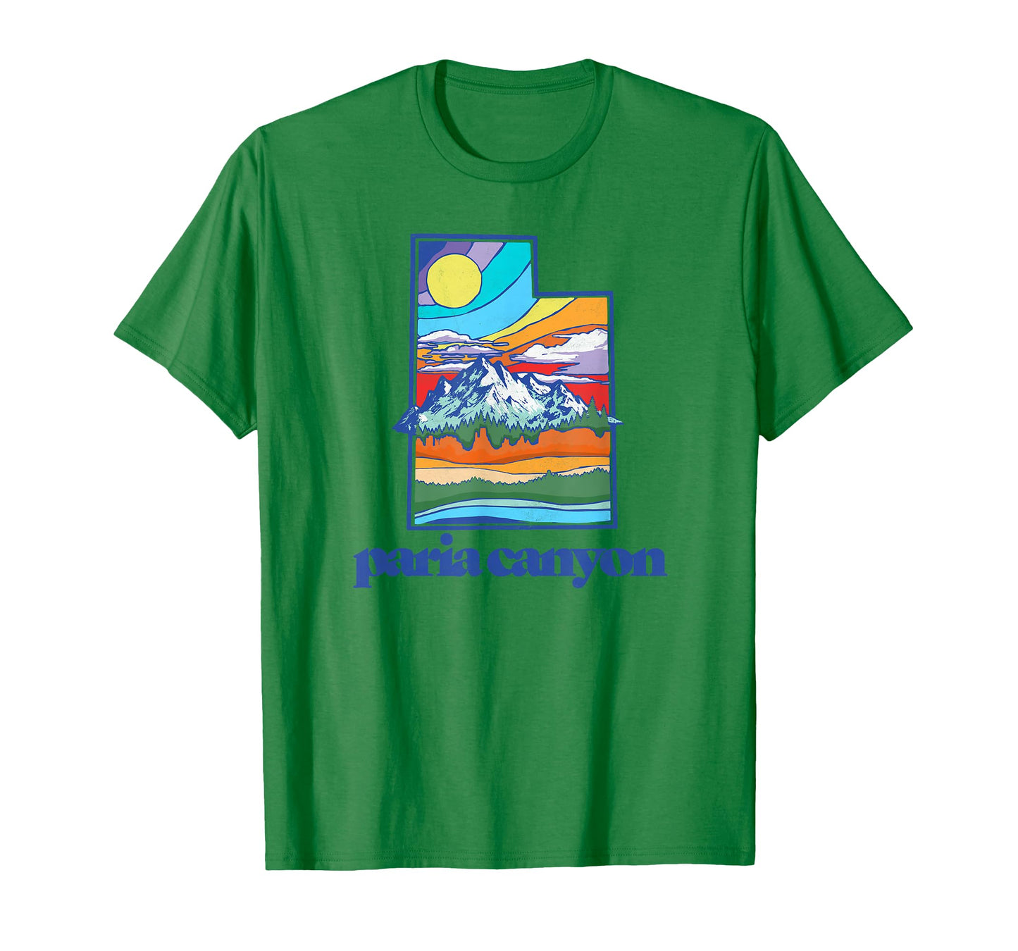 Paria Canyon Utah Vintage Nature Outdoor Graphic T-Shirt