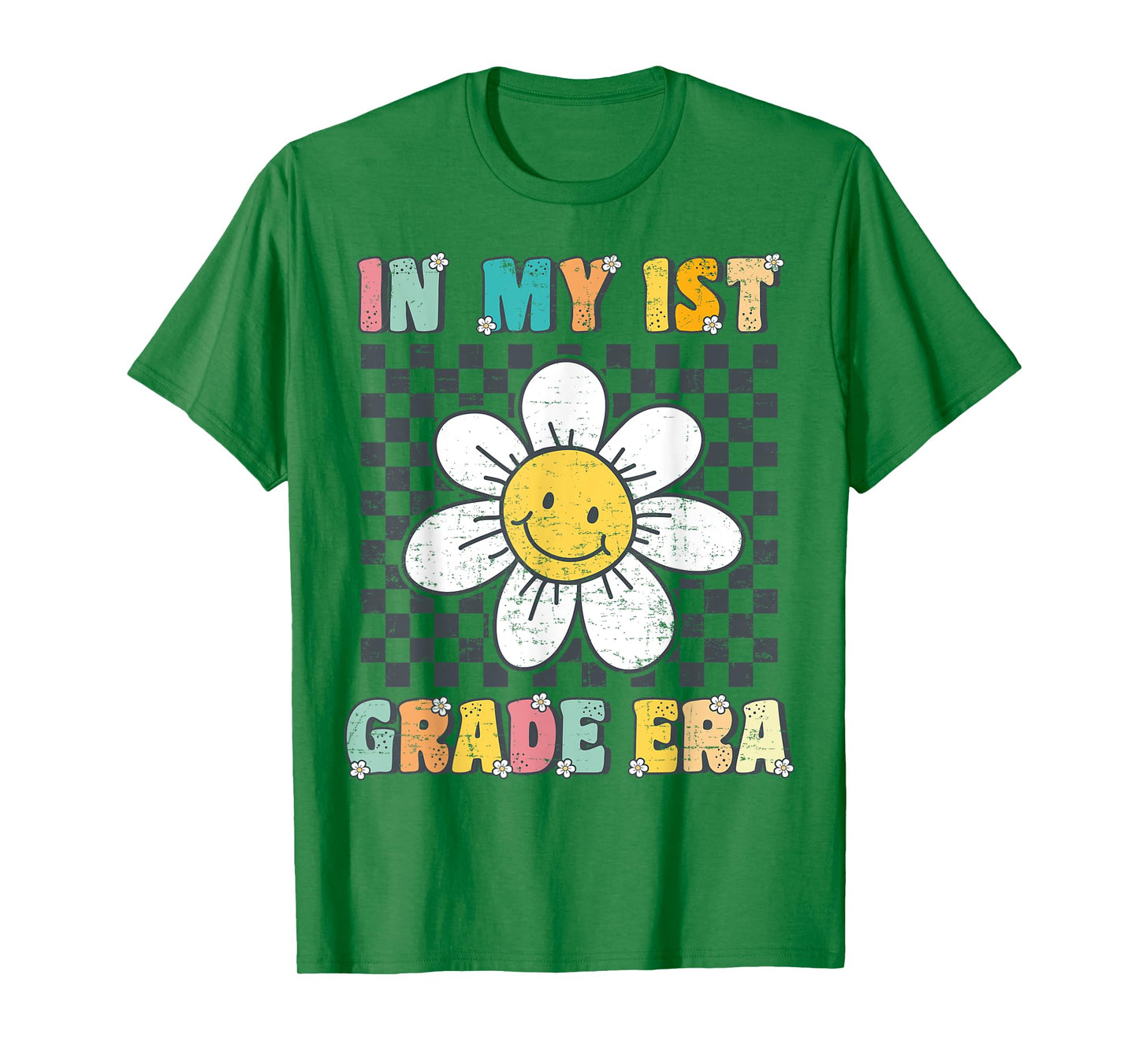 In My 1st Grade Era Retro Groovy First Grade Back to School T-Shirt