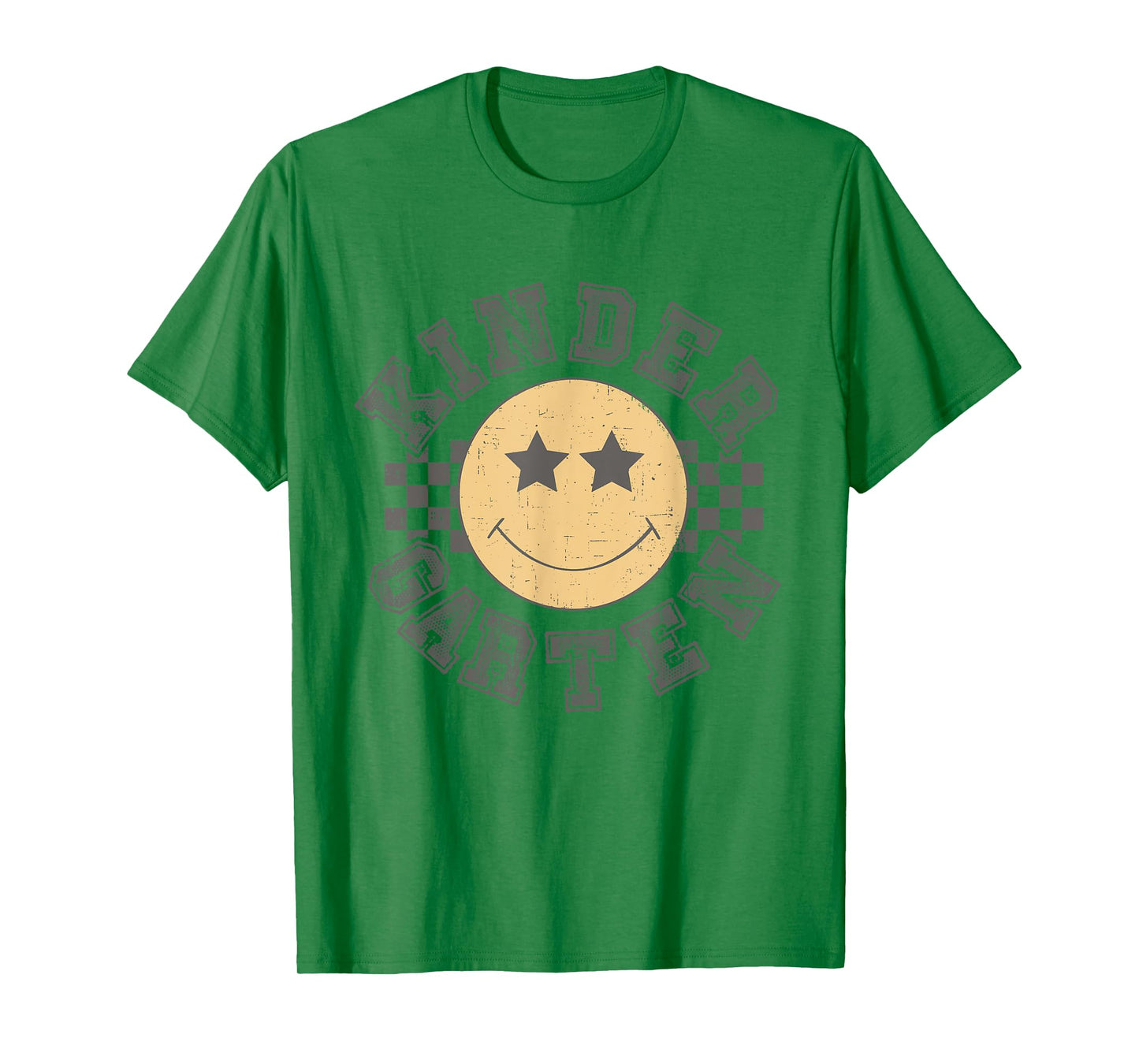 Retro Kindergarten Vibes Teacher Student Back To School T-Shirt