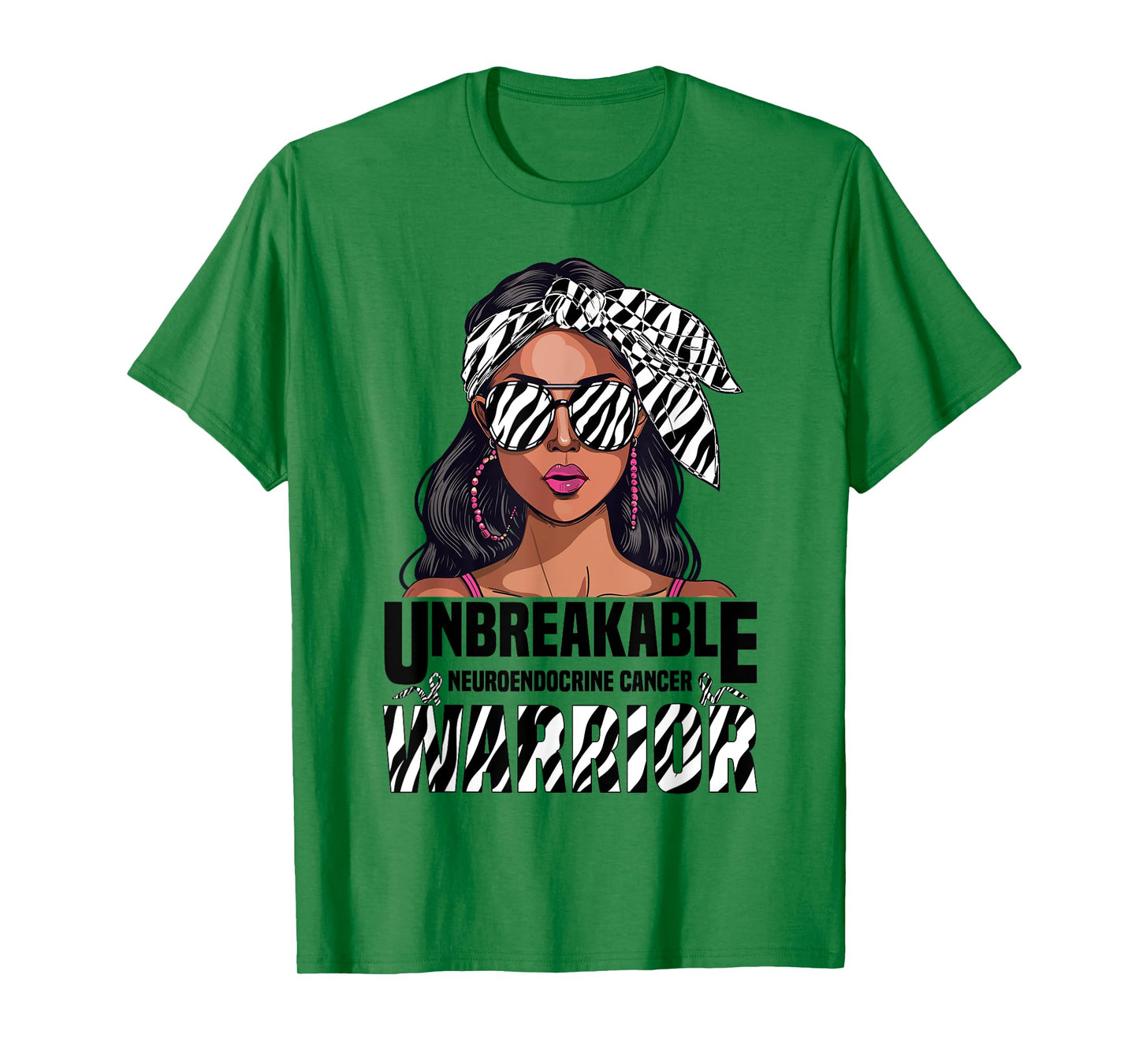 Cancer Warrior Unbreakable Survivor Neuroendocrine Cancer T-Shirt