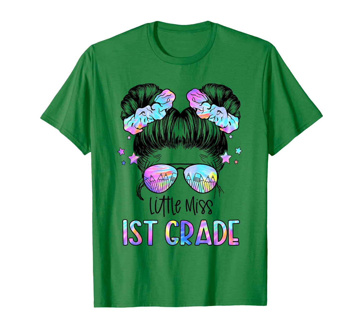Little Miss 1st Grade First Day Of School First Grade Girls T-Shirt