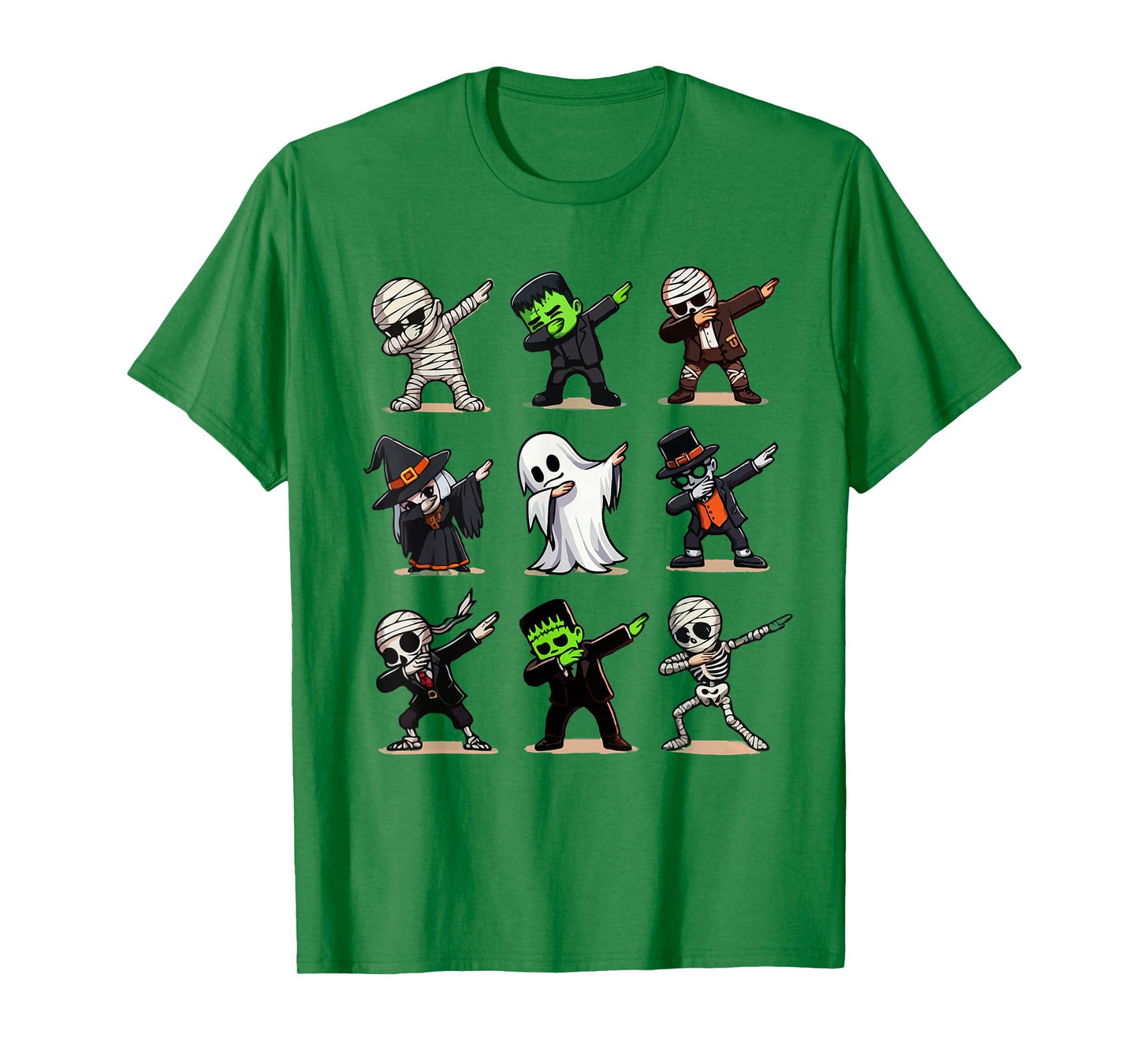 Dabbing Halloween Boys Skeleton Toddler Kids Vampire Ghost T-Shirt