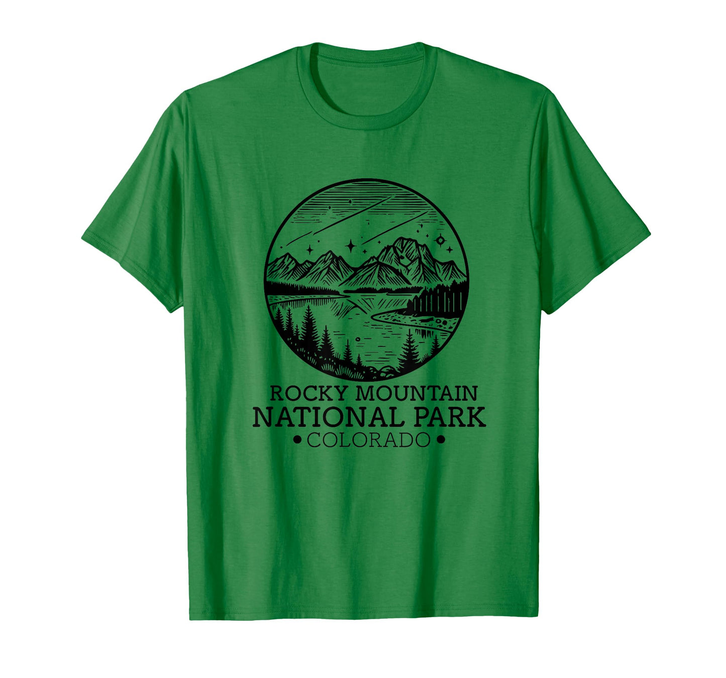Rocky Mountain National Park Colorado Souvenir Men Women T-Shirt
