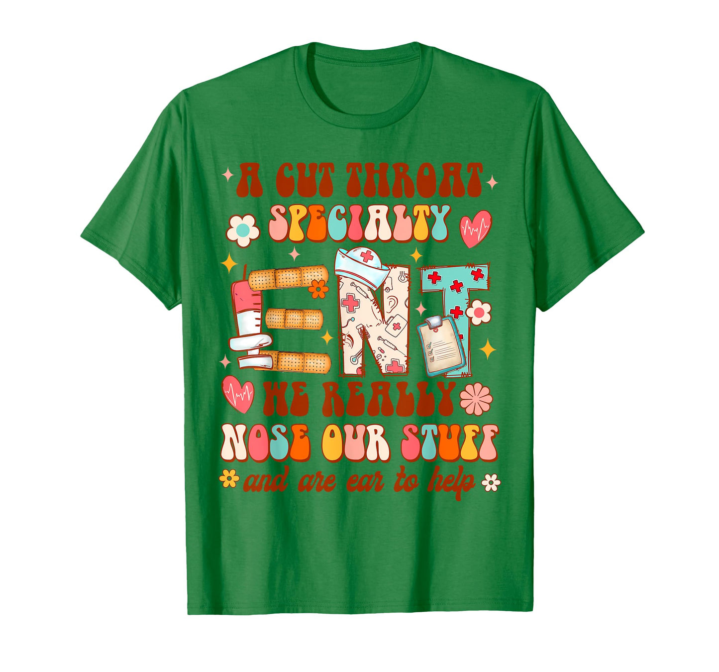 Otolaryngologist Otolaryngology A Cut Throat Specialty ENT T-Shirt