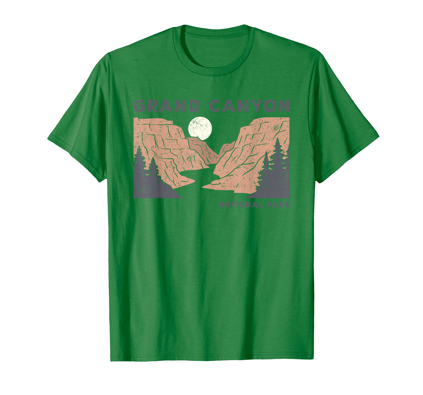 Hiked Grand Canyon National Park Arizona Vintage Womens Men T-Shirt