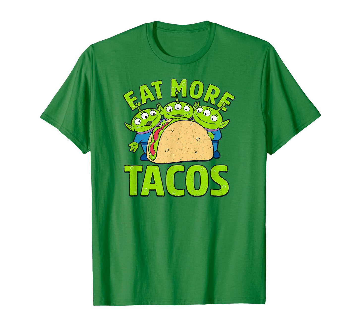 Disney Pixar Toy Story Aliens Eat More Tacos T-Shirt