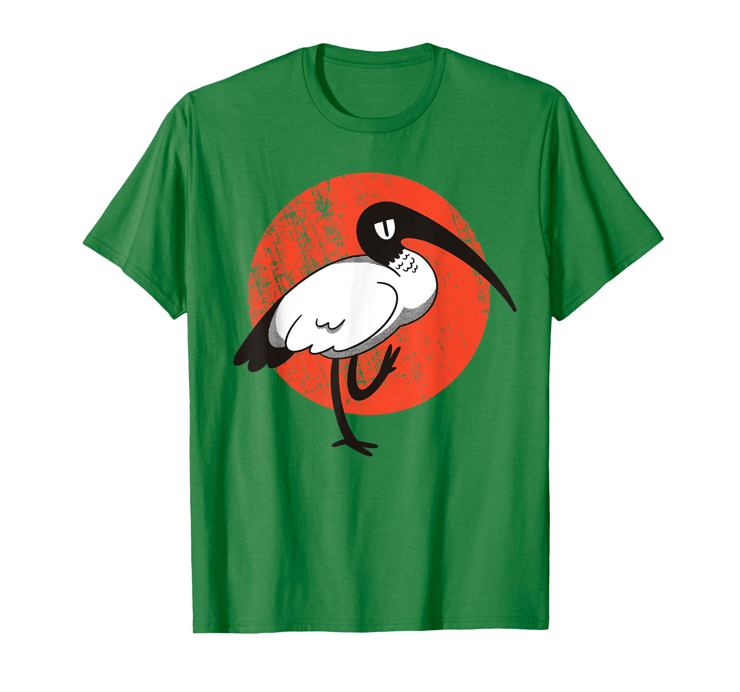 White Ibis Bird T-Shirt