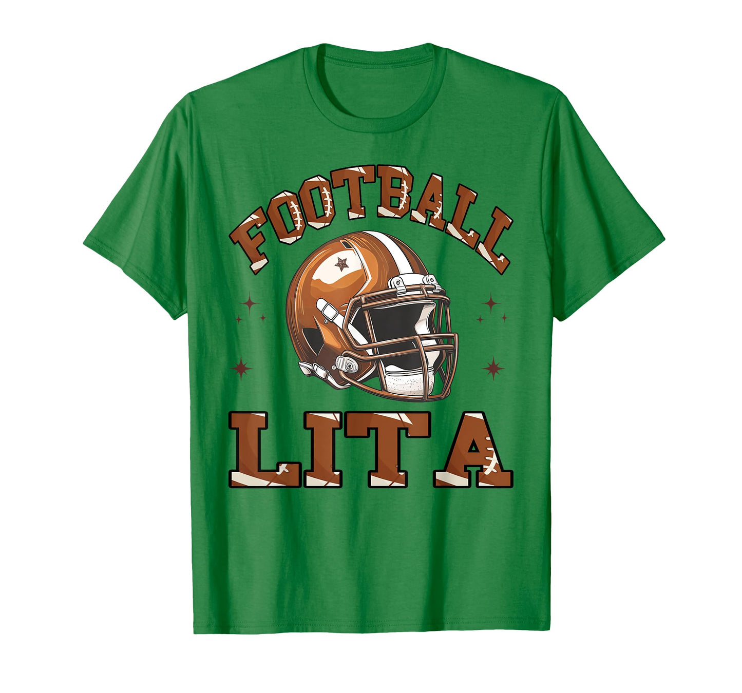 Football Lita Retro American Football Coquette T-Shirt