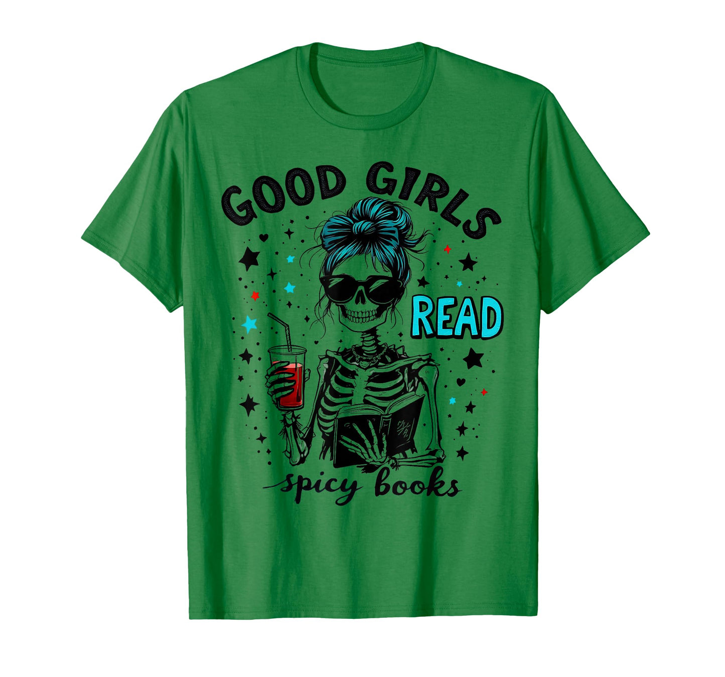 Good Girls Read Spicy Books Romance Reader Halloween Costume T-Shirt