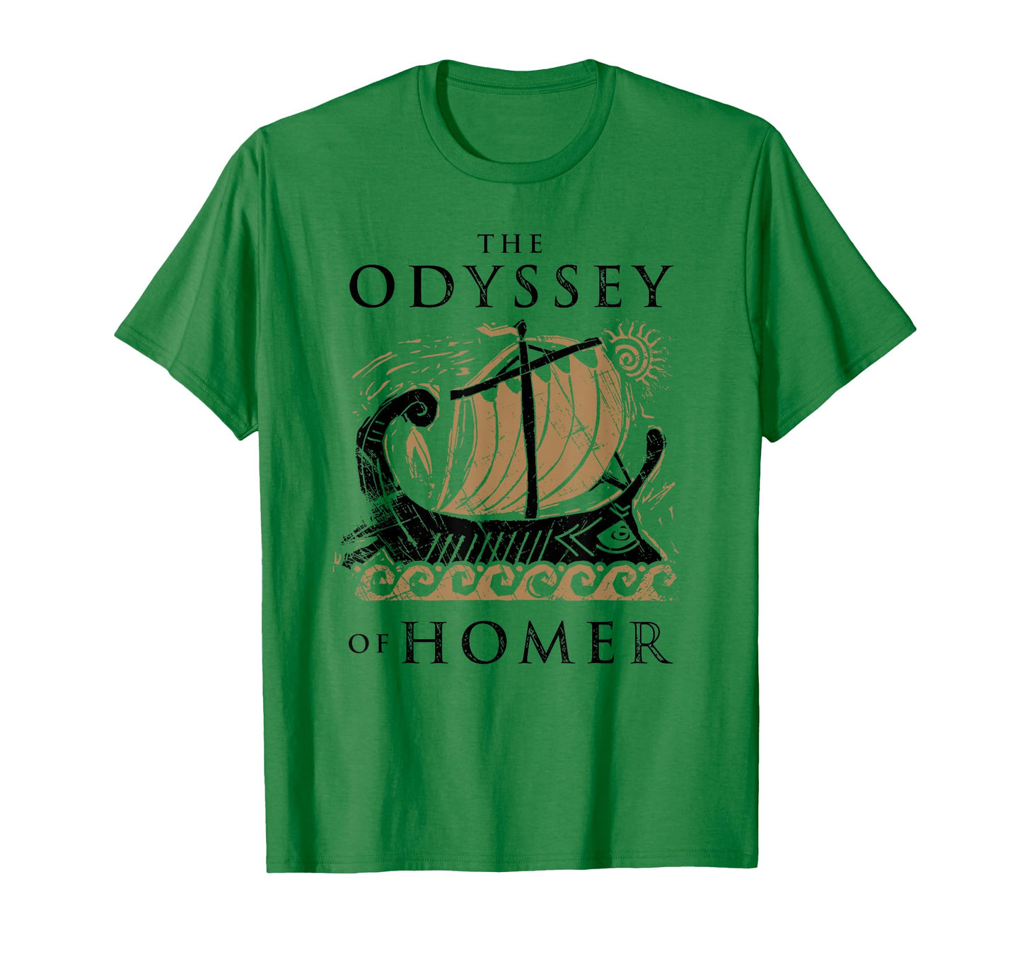 Iliad Odyssey Homer Ancient Greek History Book Odyssey T-Shirt
