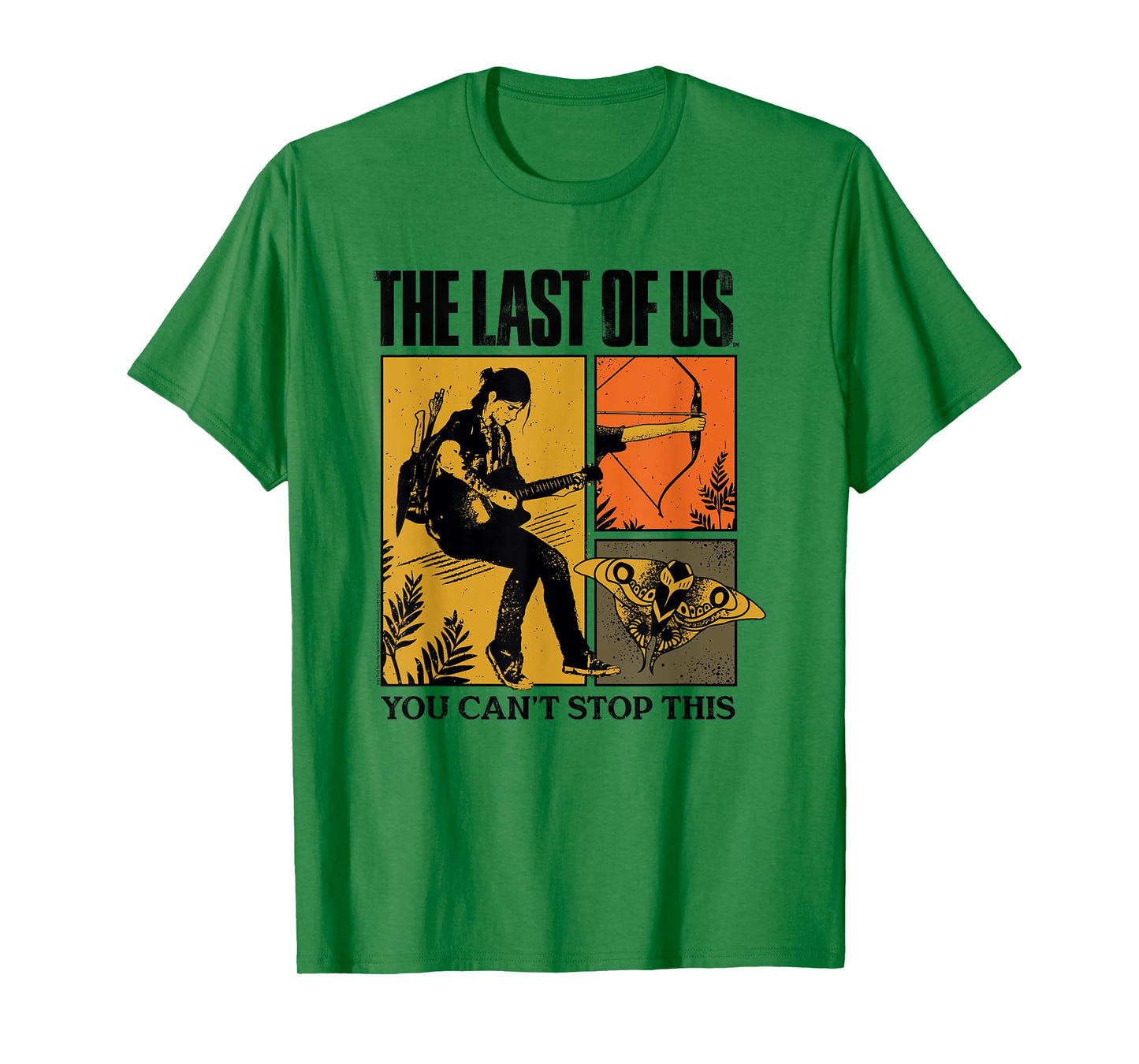 The Last of Us Ellie Nature Collage Video Game T-Shirt
