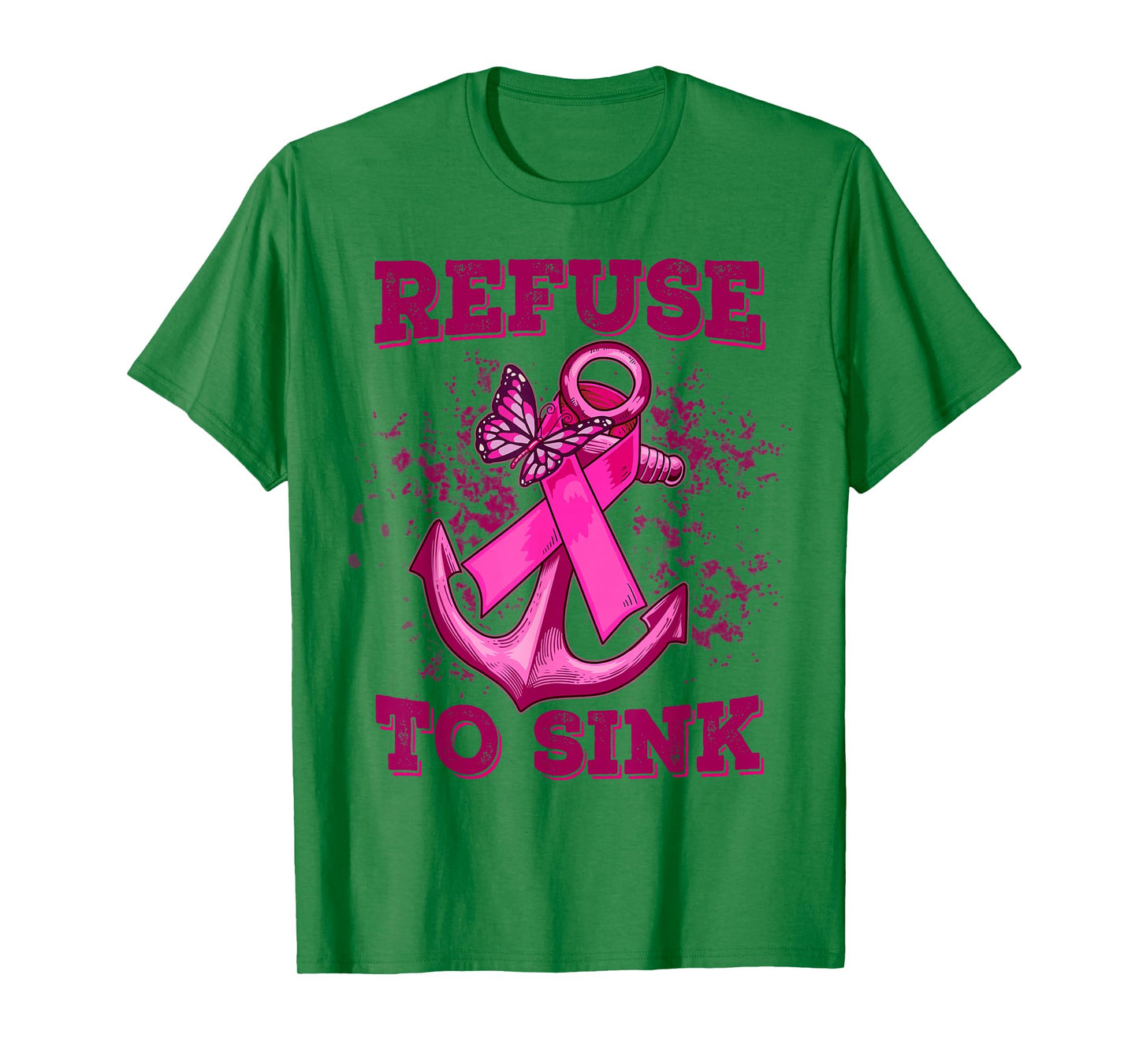 Refuse To Sink Breast Cancer T-Shirt