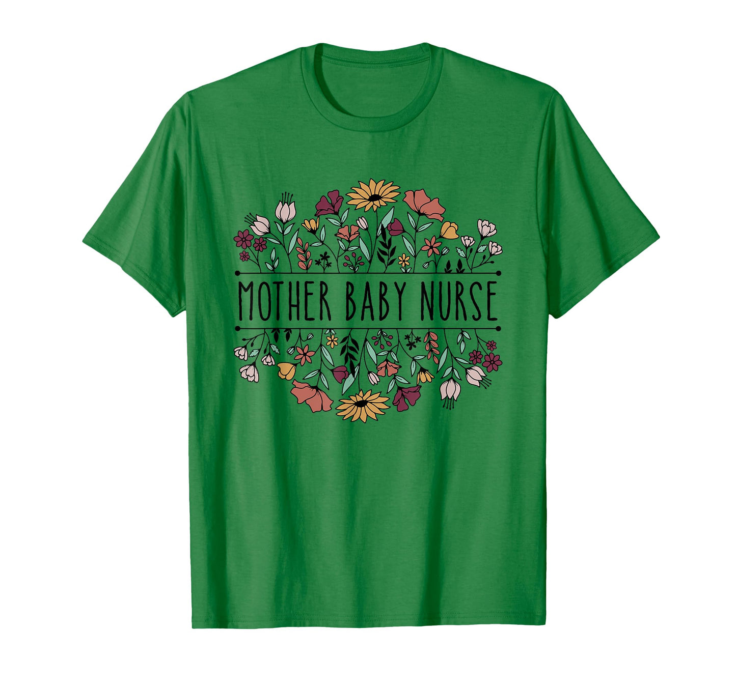 Mother Baby Nurse Postpartum Mom Baby Nursing Graduation T-Shirt
