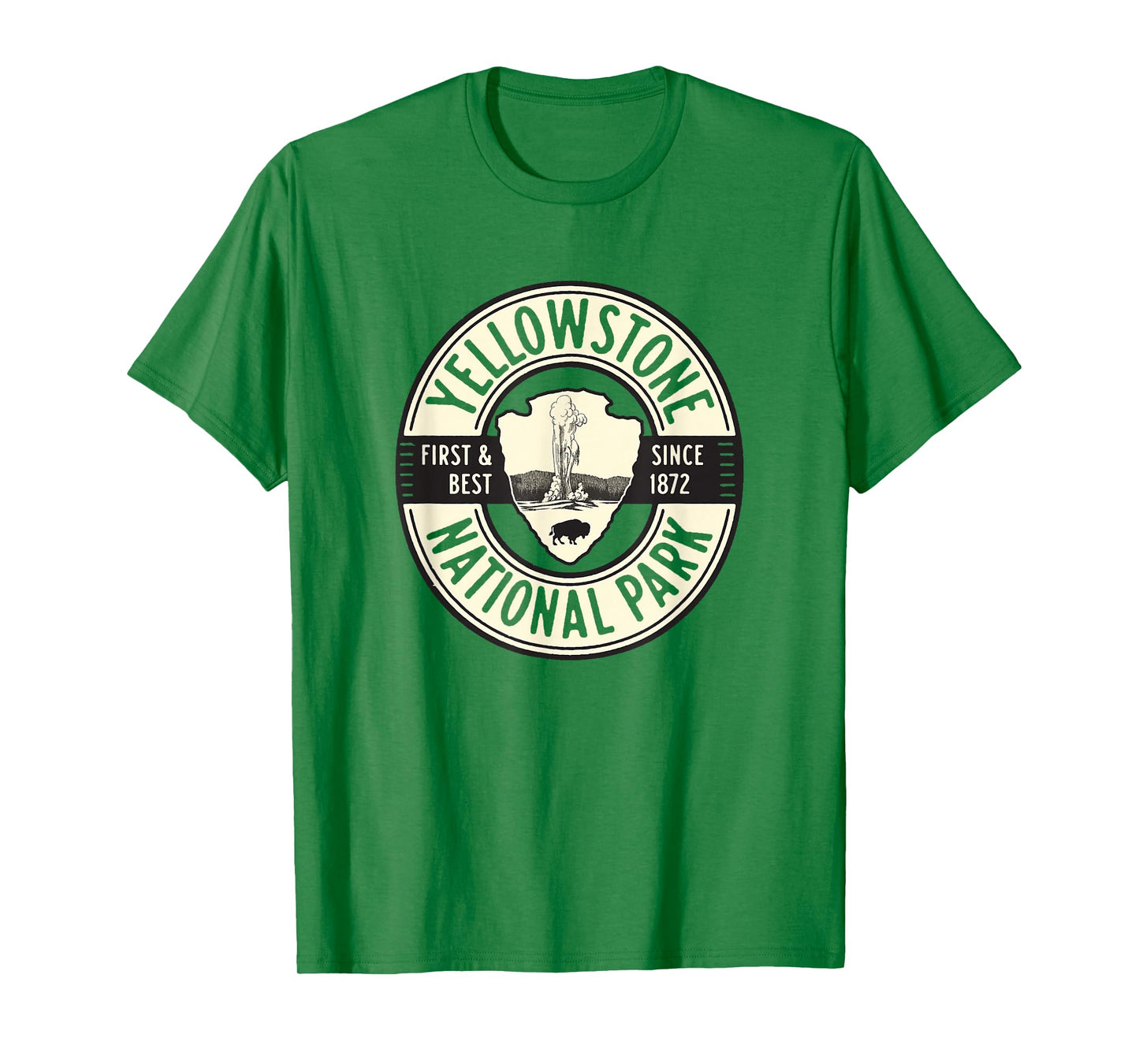 Yellowstone National Park Old Faithful Graphic T-Shirt