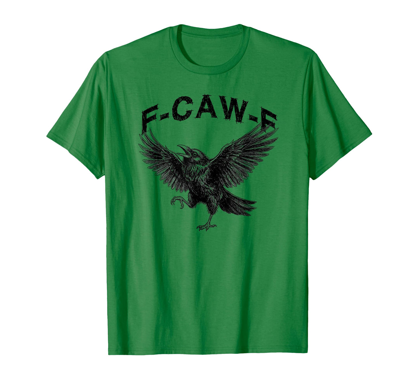 F-Caw-F Black Crow Lover Humor Raven FCAWF Meme T-Shirt