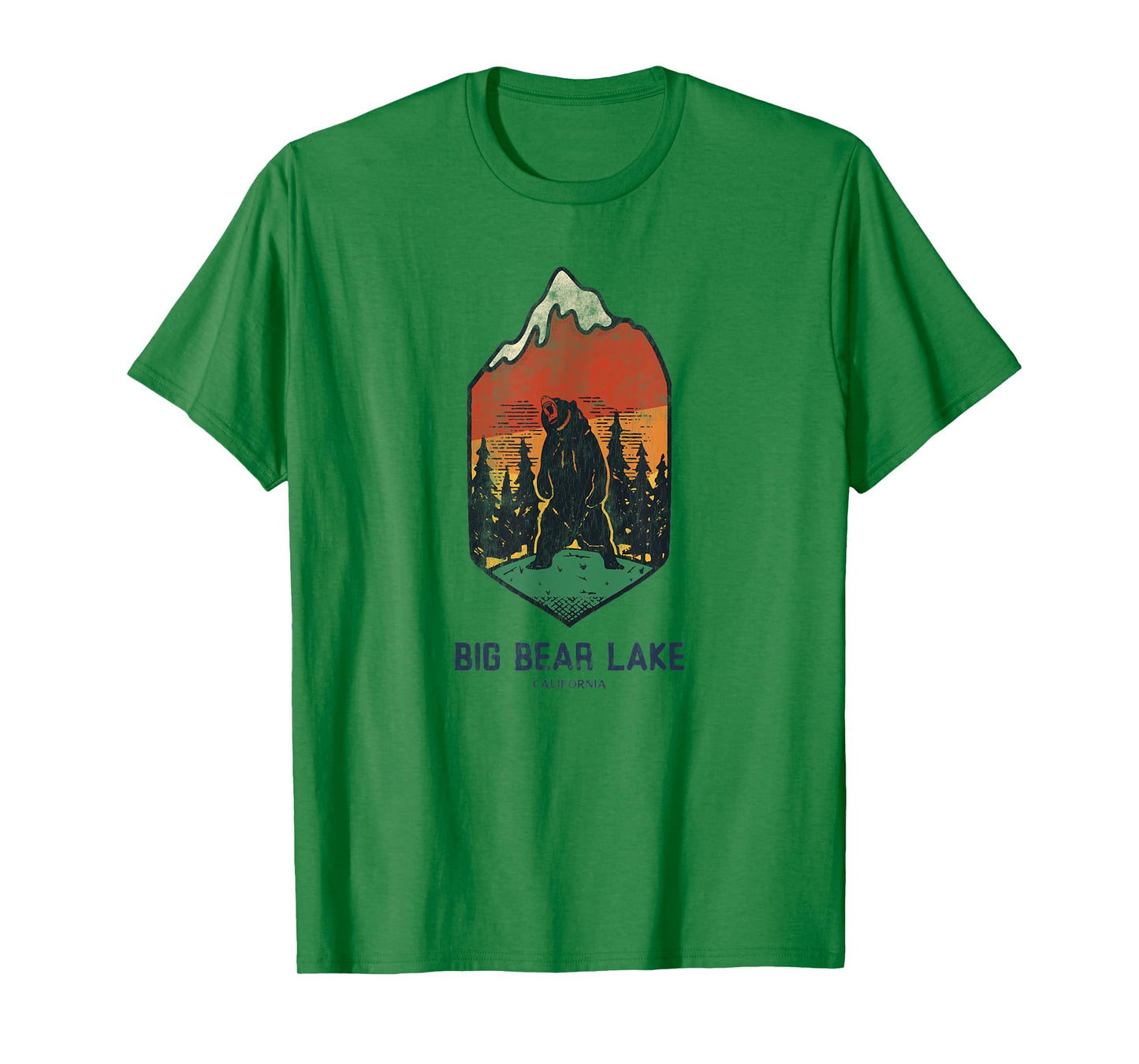 Vintage Retro Big Bear Lake California T-Shirt