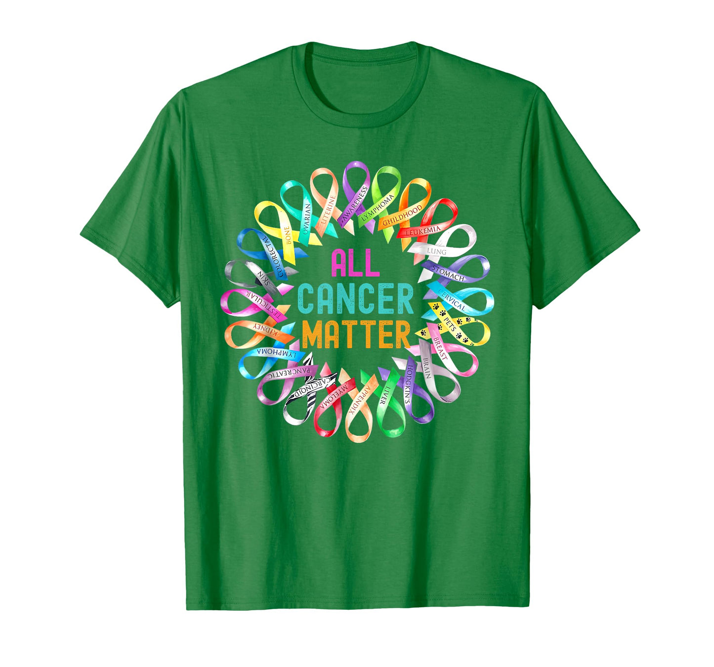 All Cancer Matters Outfit Honoring Every Warrior Men Women T-Shirt