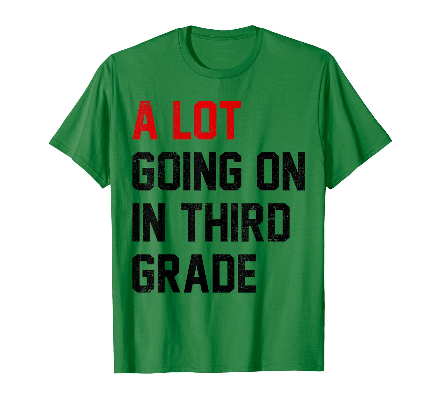 Teacher Student A Lot Going On In Third Grade Back To School T-Shirt